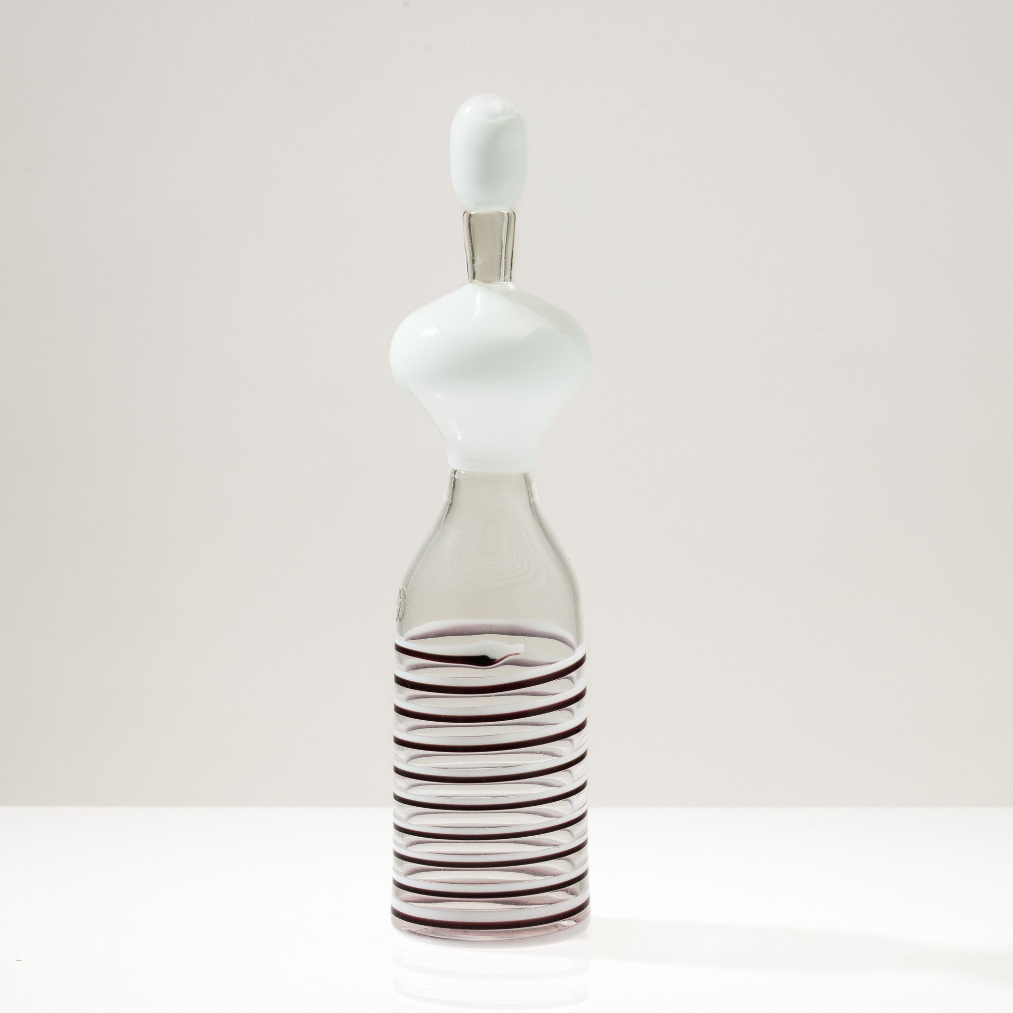 Gio Ponti - Bottiglia Vecchia Dama, Murano 1992
