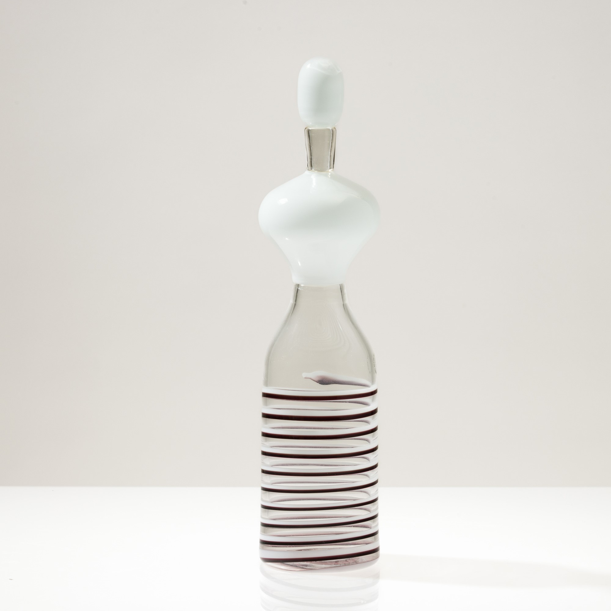 Gio Ponti - Bottiglia Vecchia Dama, Murano 1992