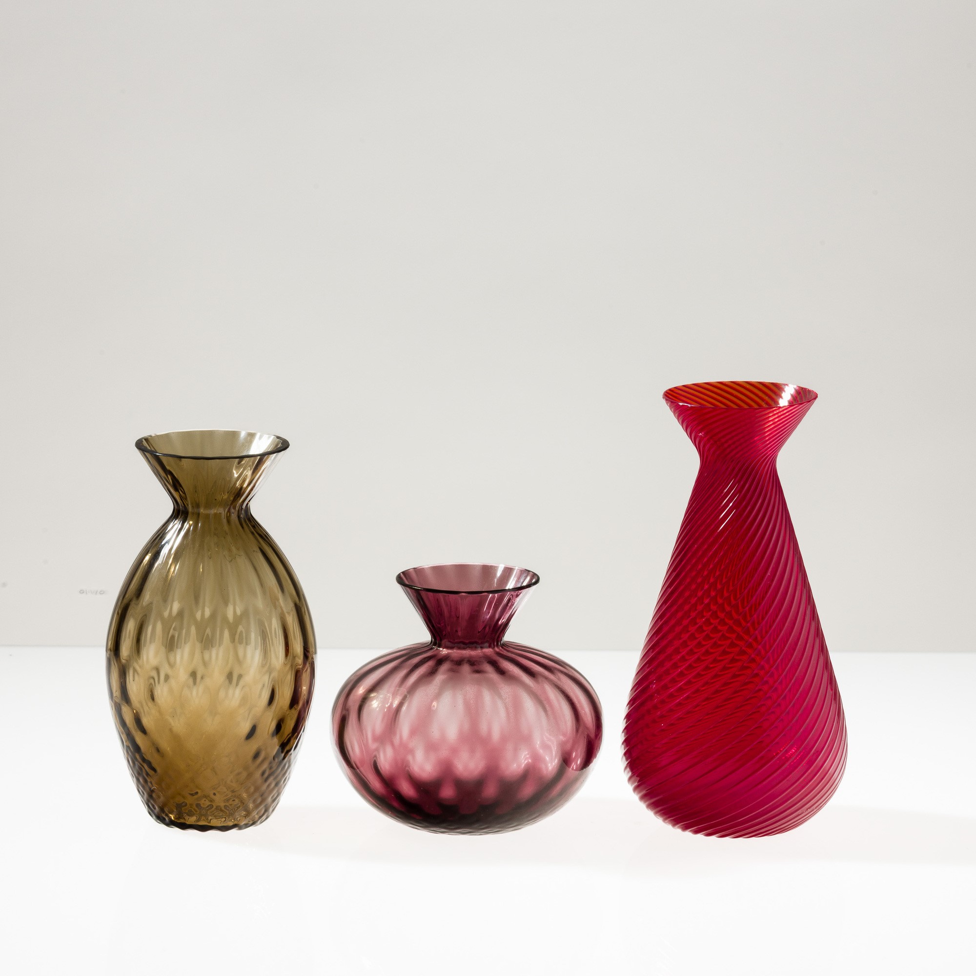 Venini, Vasetti in vetro soffiato Balloton, Murano 2008-2022