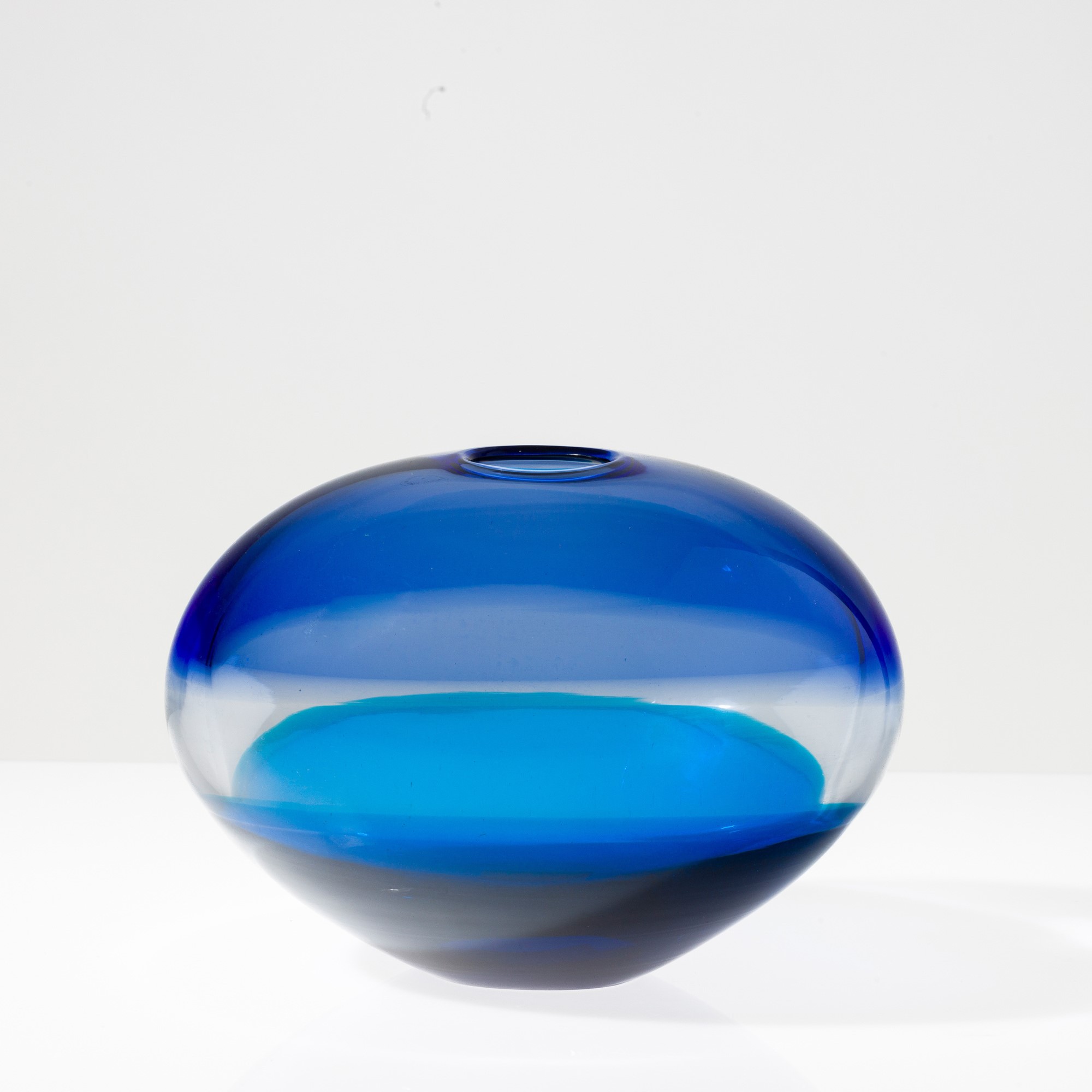 Timo Sarpaneva - Vaso a sasso Laine in vetro soffiato