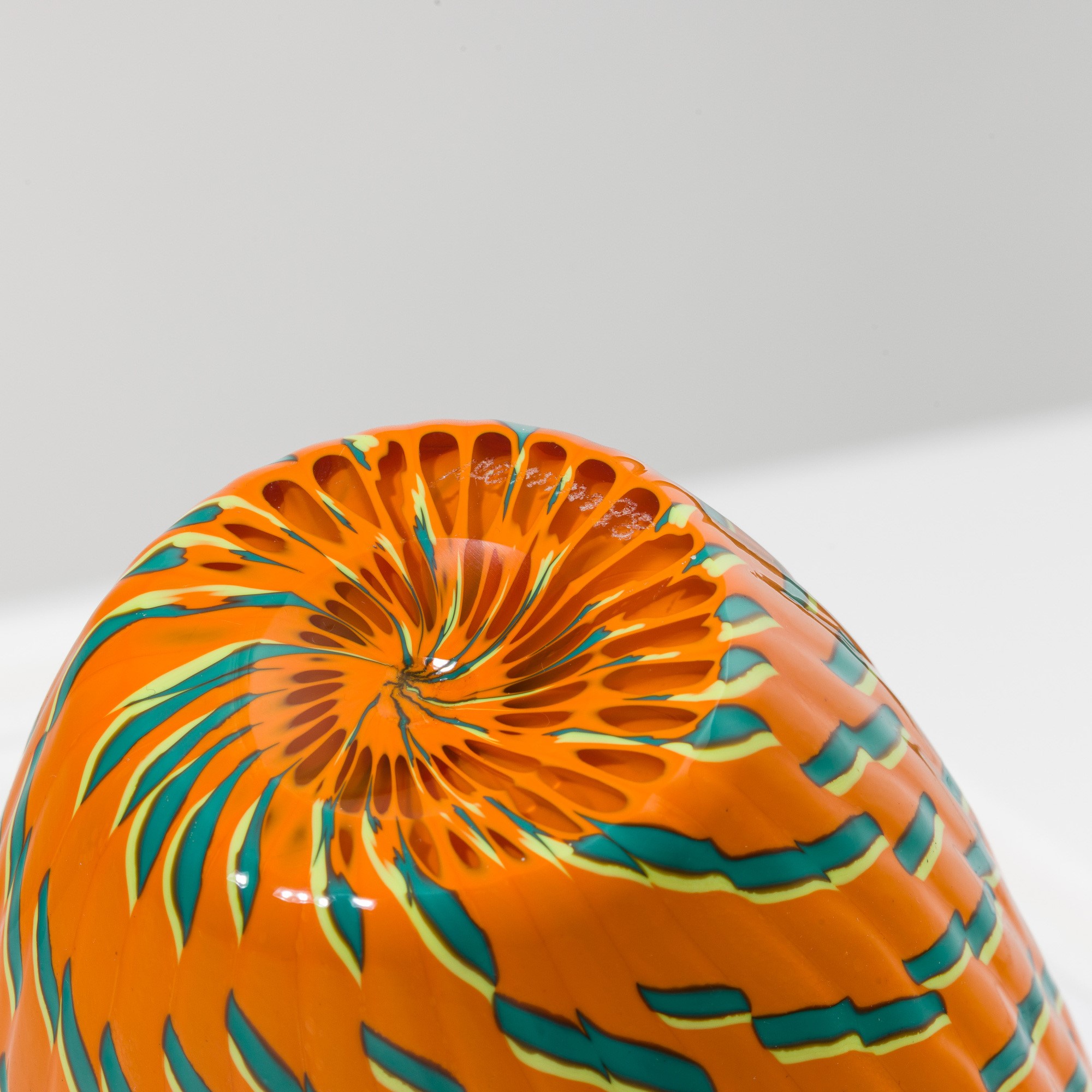 James Carpenter - Vaso troncoconico serie Calabash, Murano 1998