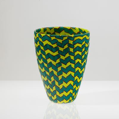 Vaso serie Calabash, Murano 1989, vetro soffiato