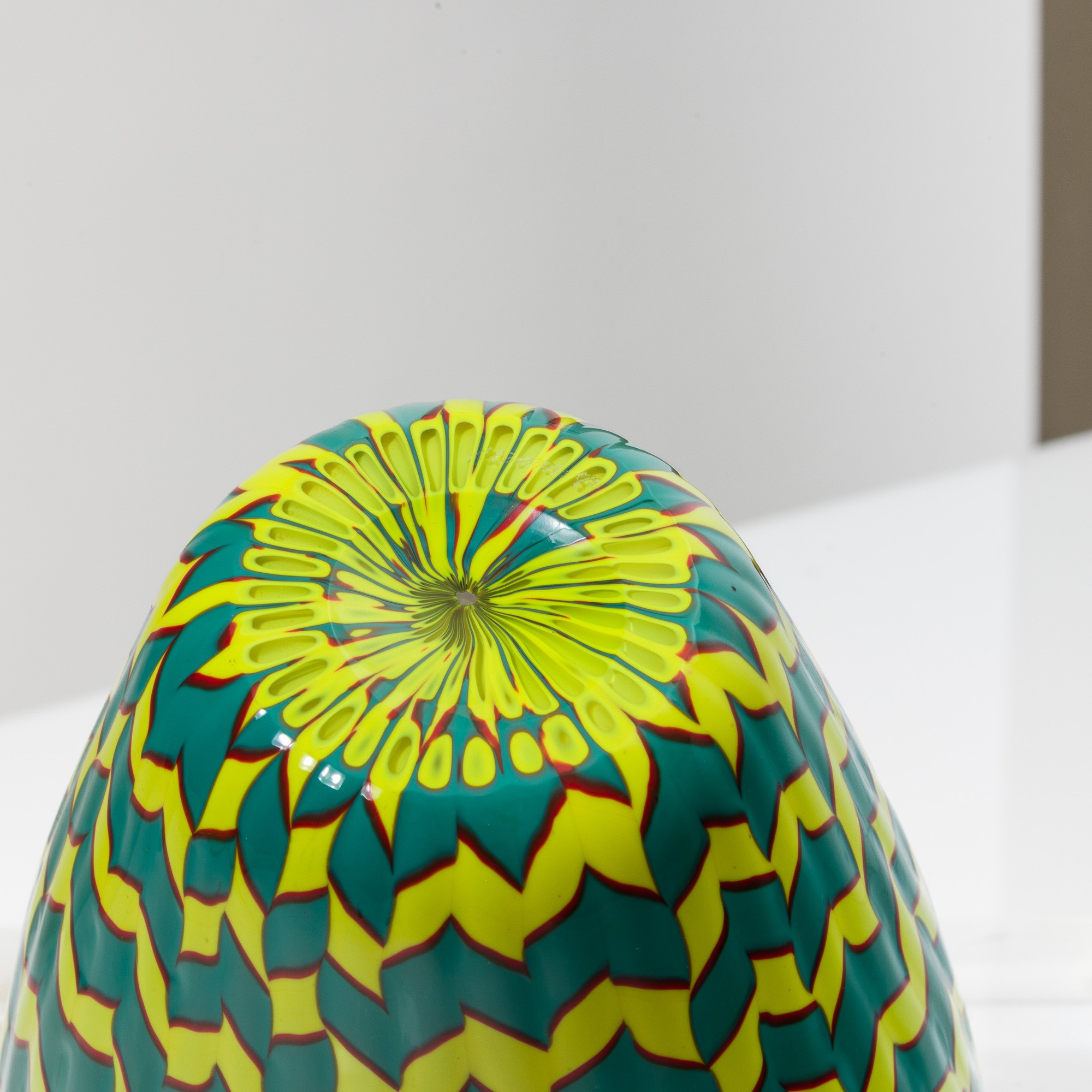 James Carpenter - Vaso serie Calabash, Murano 1989, vetro soffiato