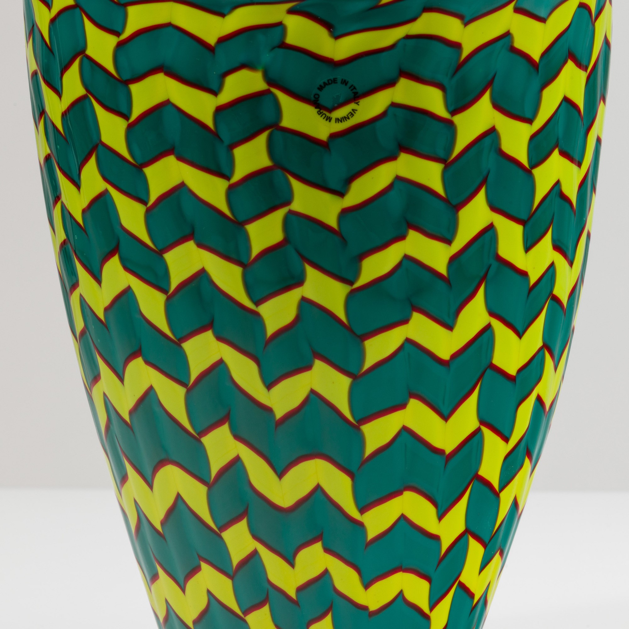 James Carpenter - Vaso serie Calabash, Murano 1989, vetro soffiato