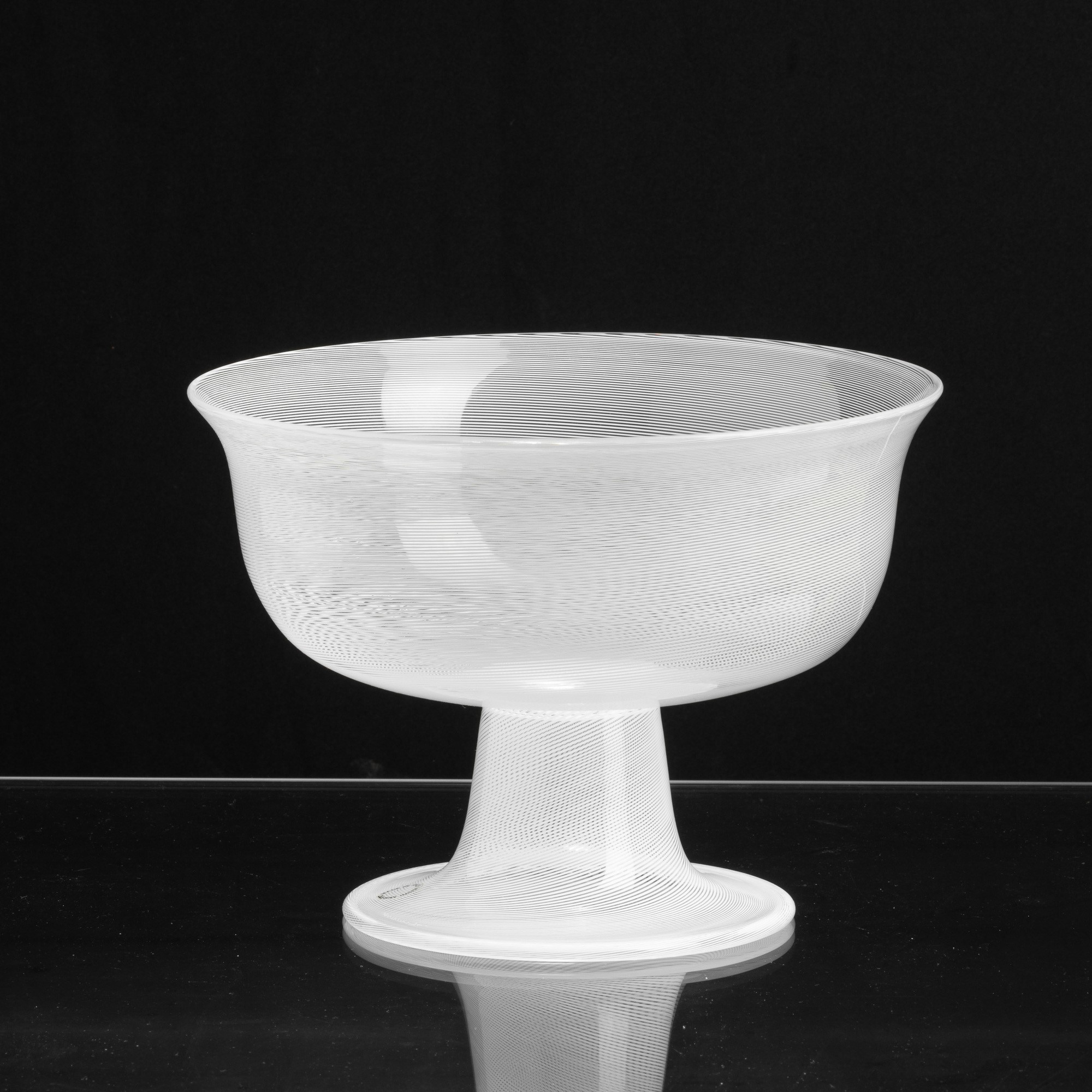 Tapio Wirkkala - Grande Coppa Nuziale in vetro soffiato, 1992