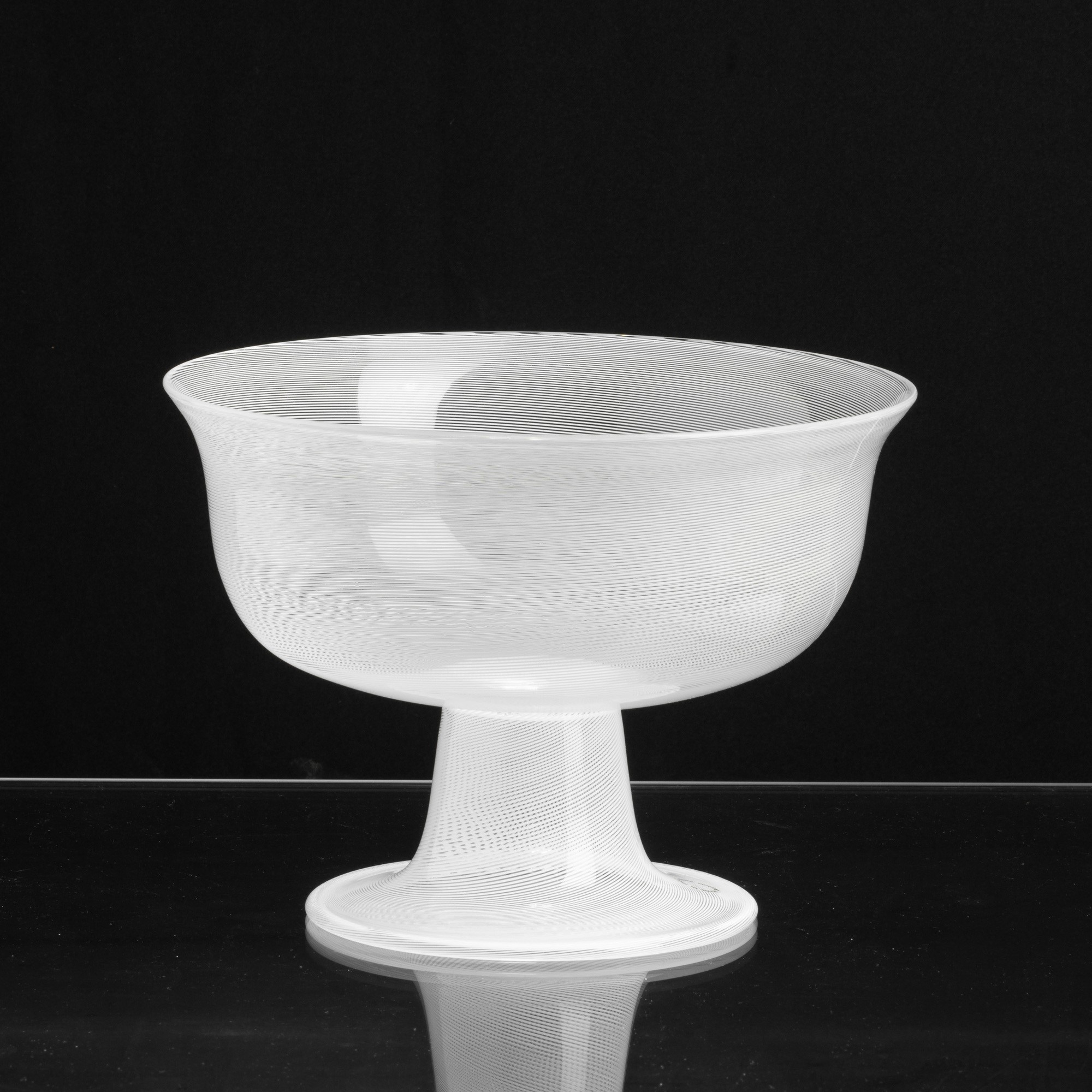 Tapio Wirkkala - Grande Coppa Nuziale in vetro soffiato, 1992