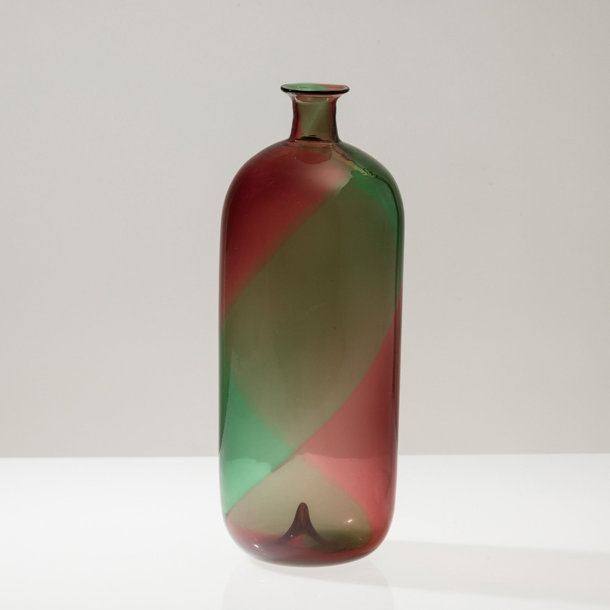 Tapio Wirkkala - Vaso a bottiglia della serie Coreani in vetro soffiato, 1969 circa