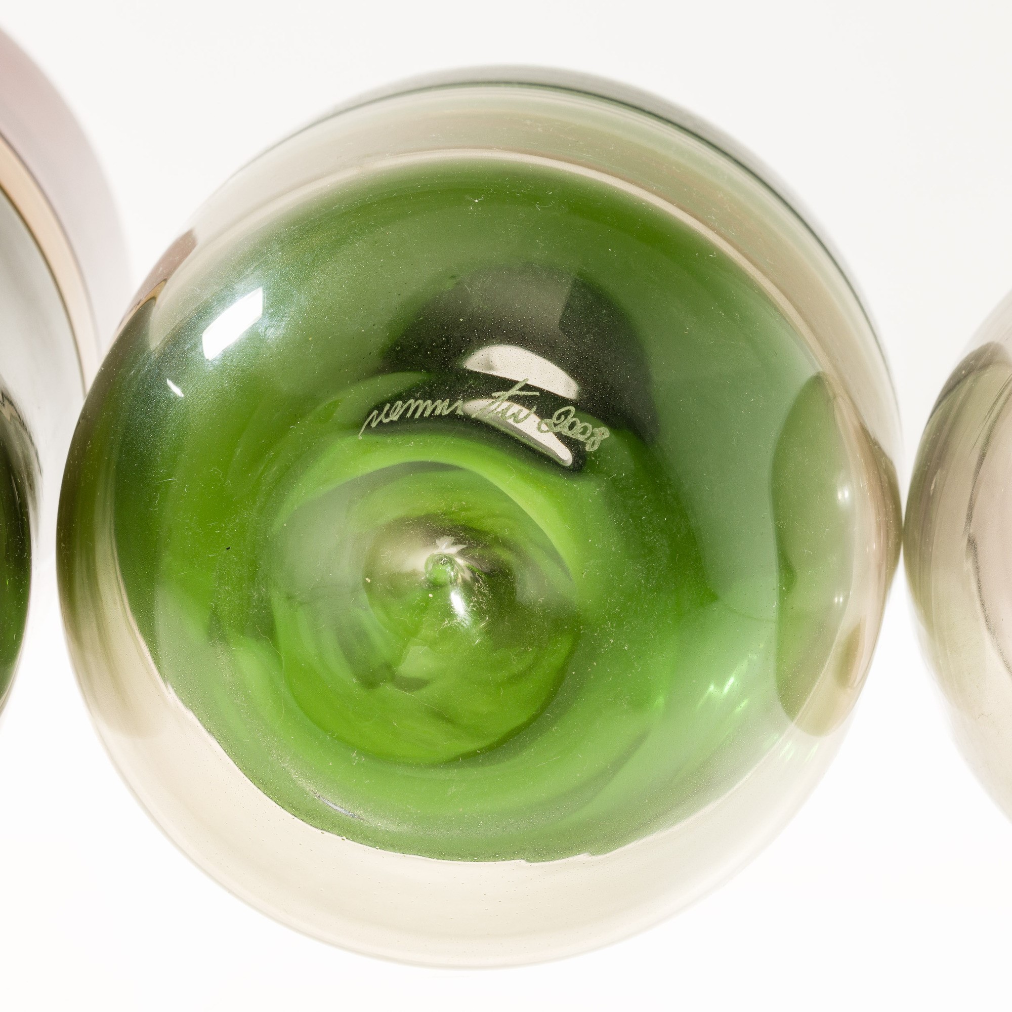 Tapio Wirkkala - Serie Bolle - Vetro soffiato a incalmo, 1989-2008