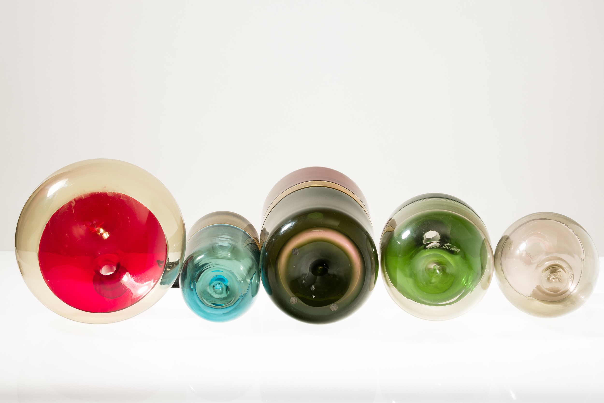 Tapio Wirkkala - Serie Bolle - Vetro soffiato a incalmo, 1989-2008