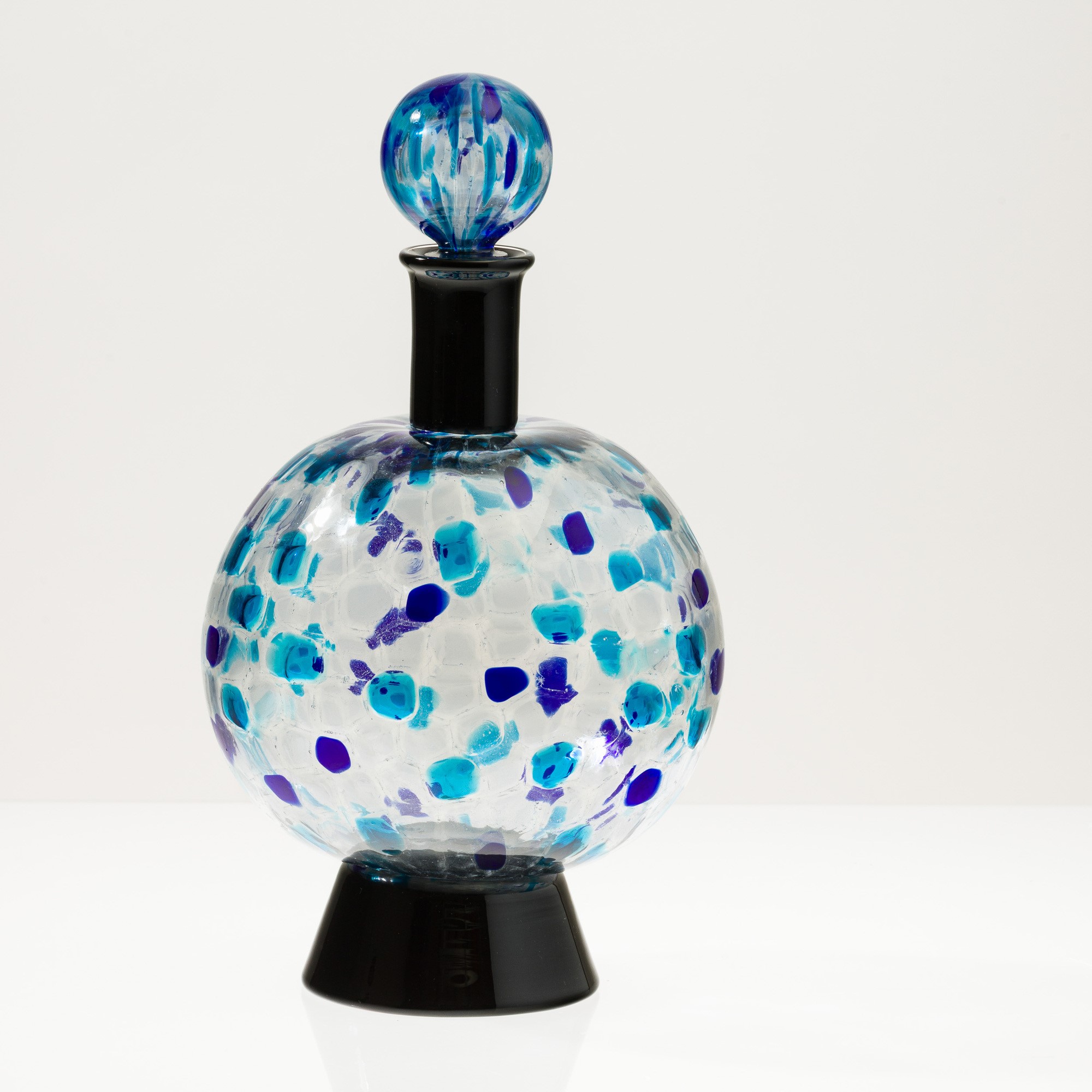 Alessandro Mendini - Bottiglia Chambord in vetro soffiato, Murano 1991