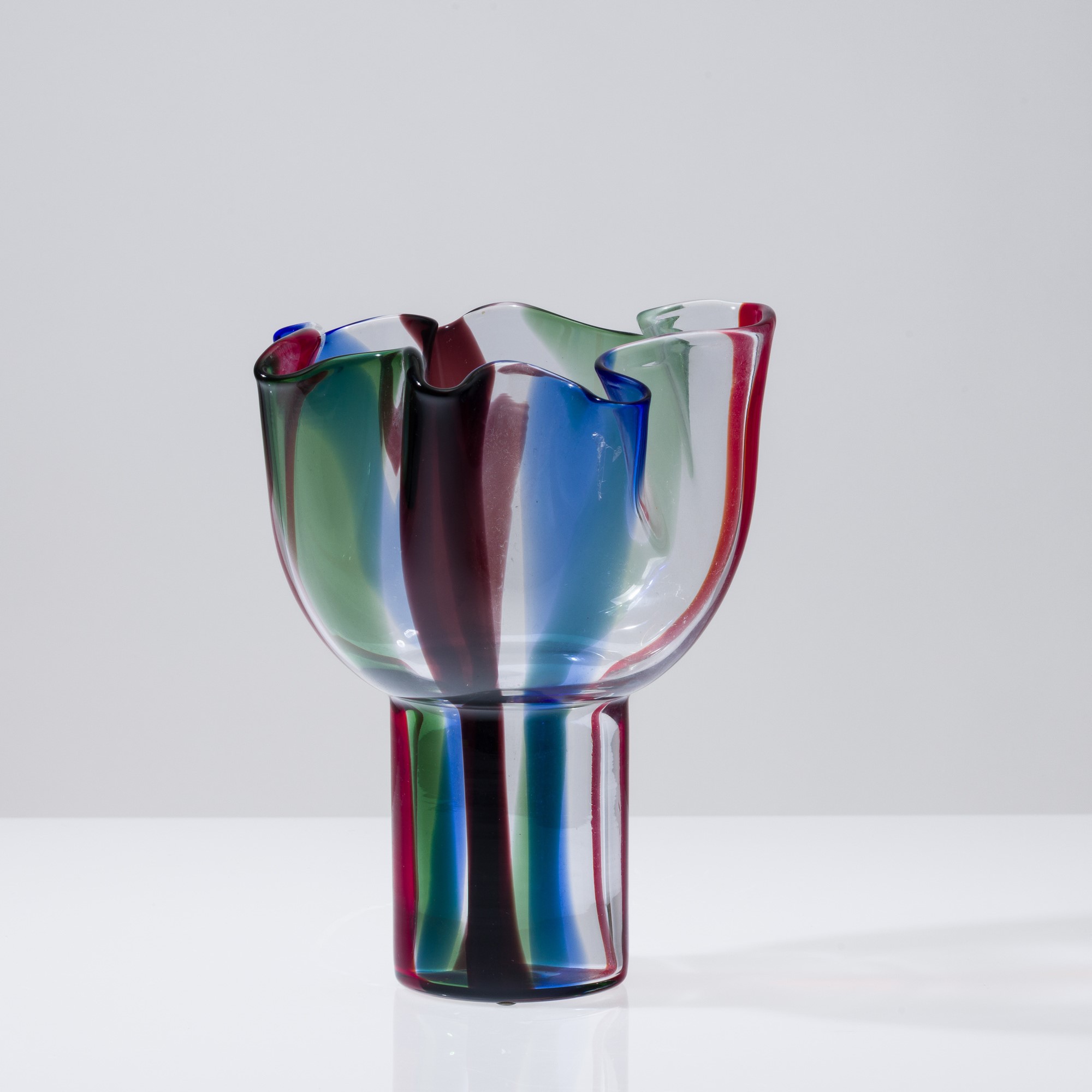 Timo Sarpaneva - Vaso Kukinto in vetro soffiato, Venini 2004