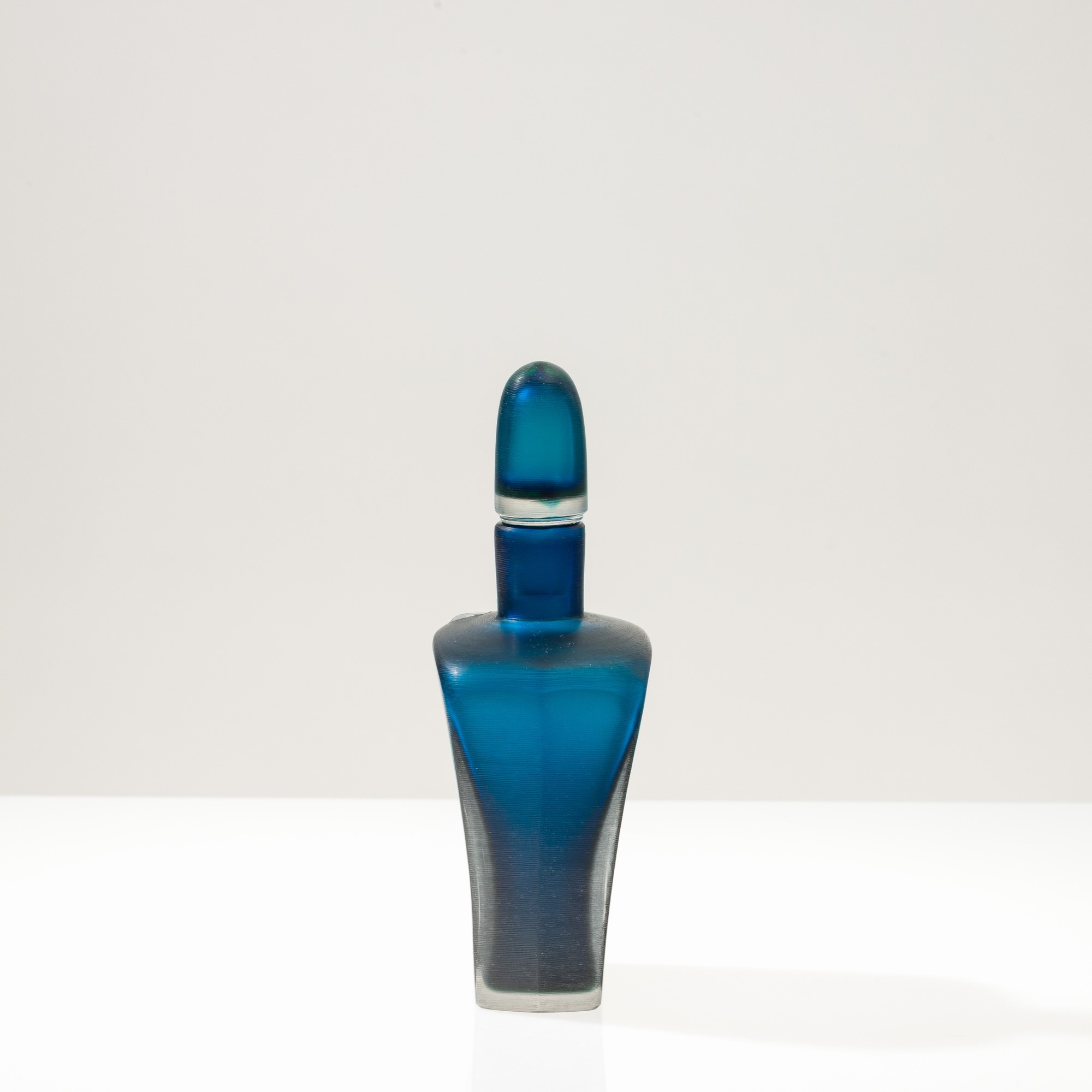 Paolo Venini - Bottiglia serie Incisi, Murano 2006