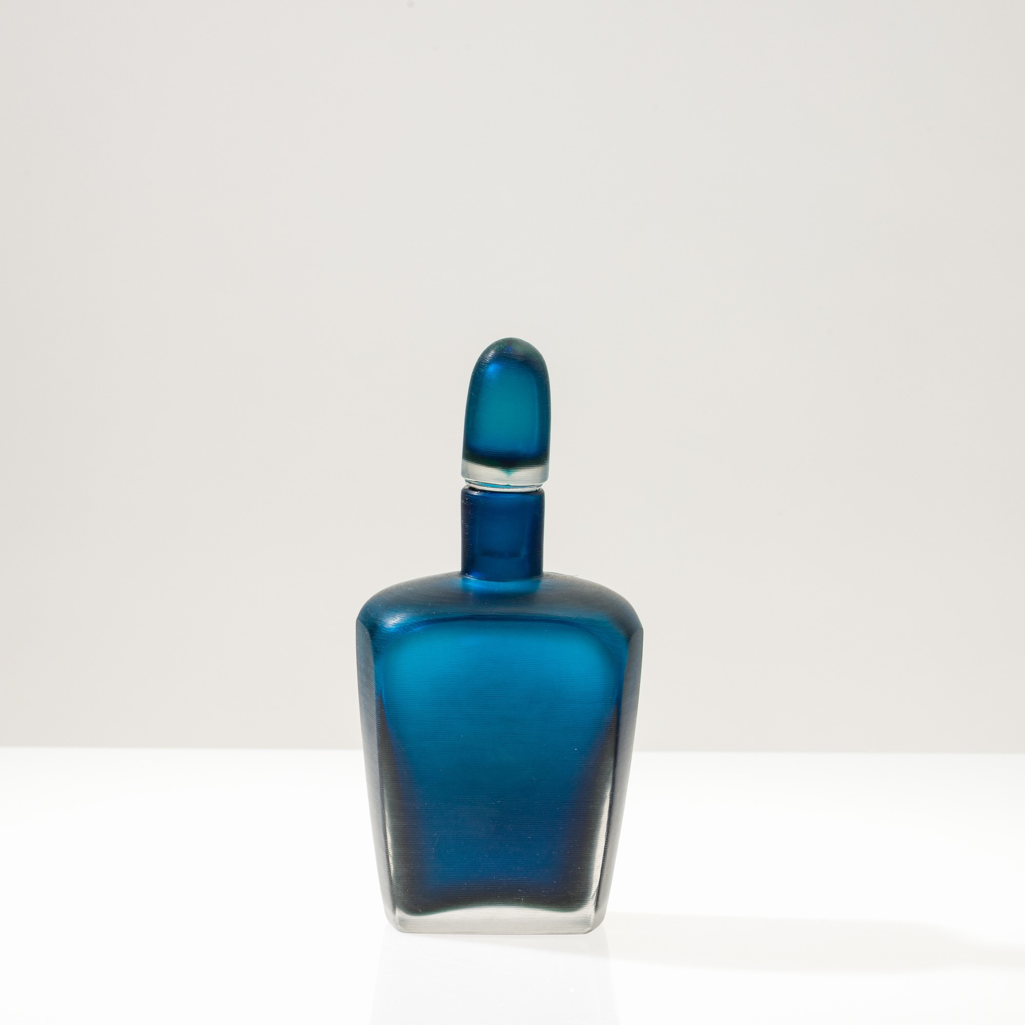 Paolo Venini - Bottiglia serie Incisi, Murano 2006