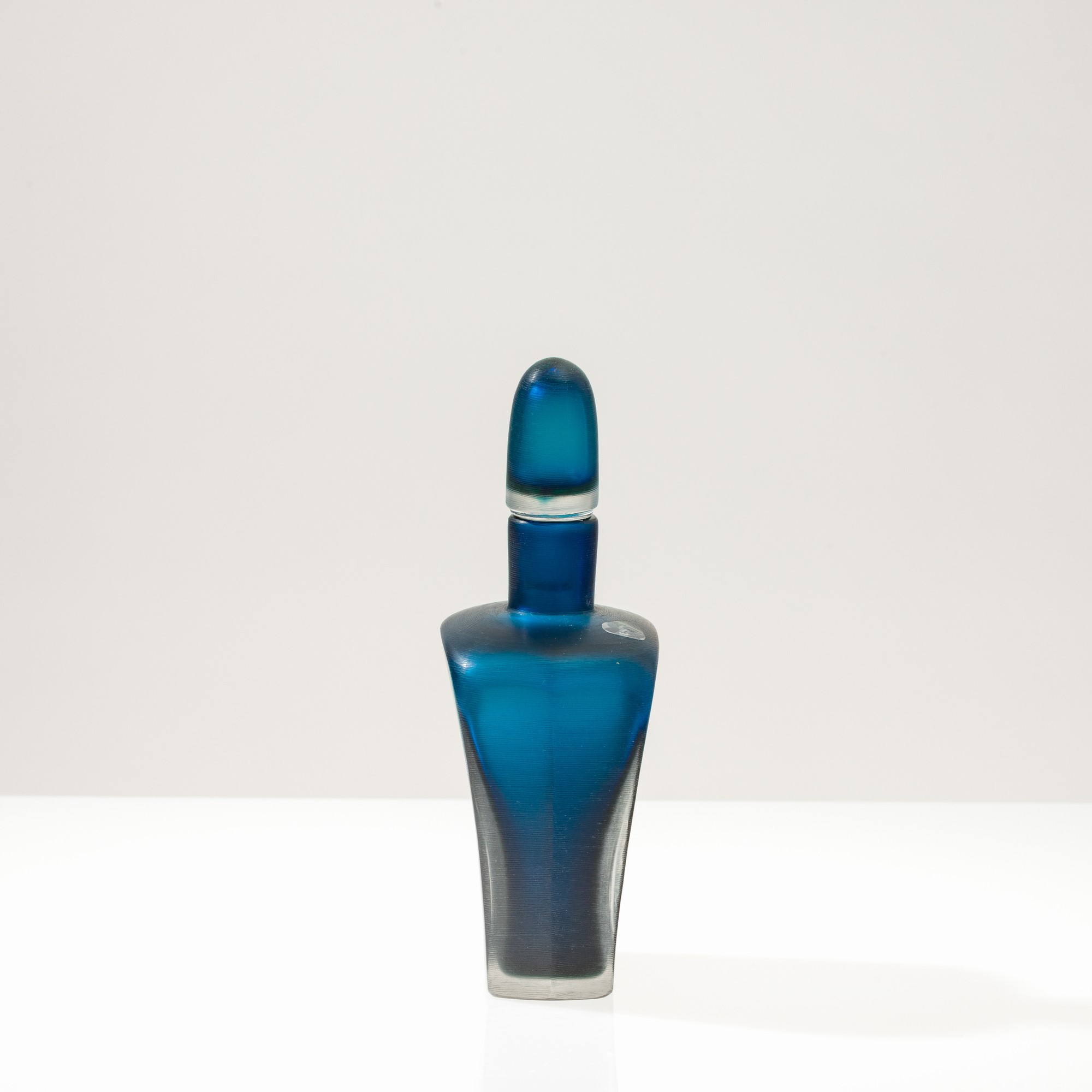 Paolo Venini - Bottiglia serie Incisi, Murano 2006
