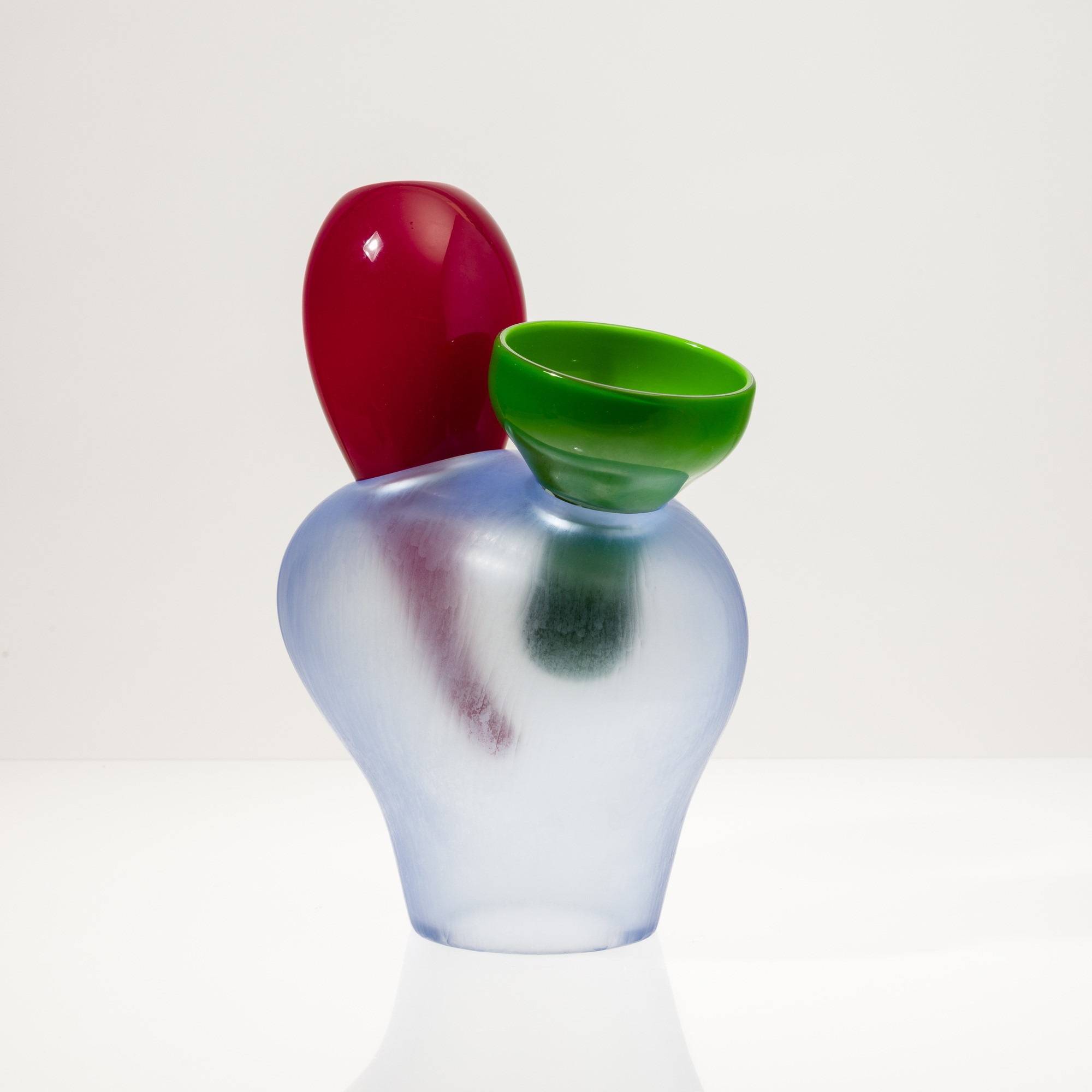 Marco Zanini - Vaso Flor do Sul in vetro soffiato, Murano 2010