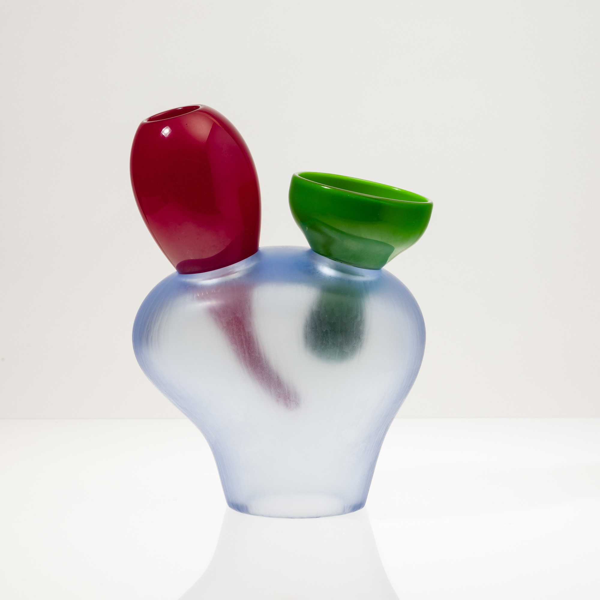 Marco Zanini - Vaso Flor do Sul in vetro soffiato, Murano 2010