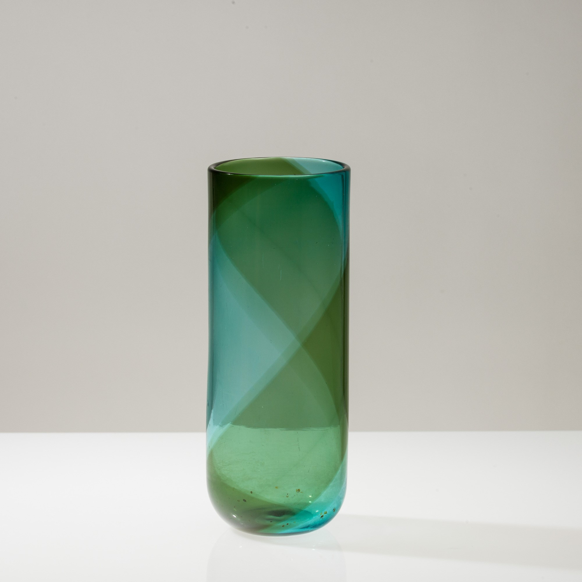 Tapio Wirkkala - Vaso cilindrico della serie Coreani in vetro soffiato