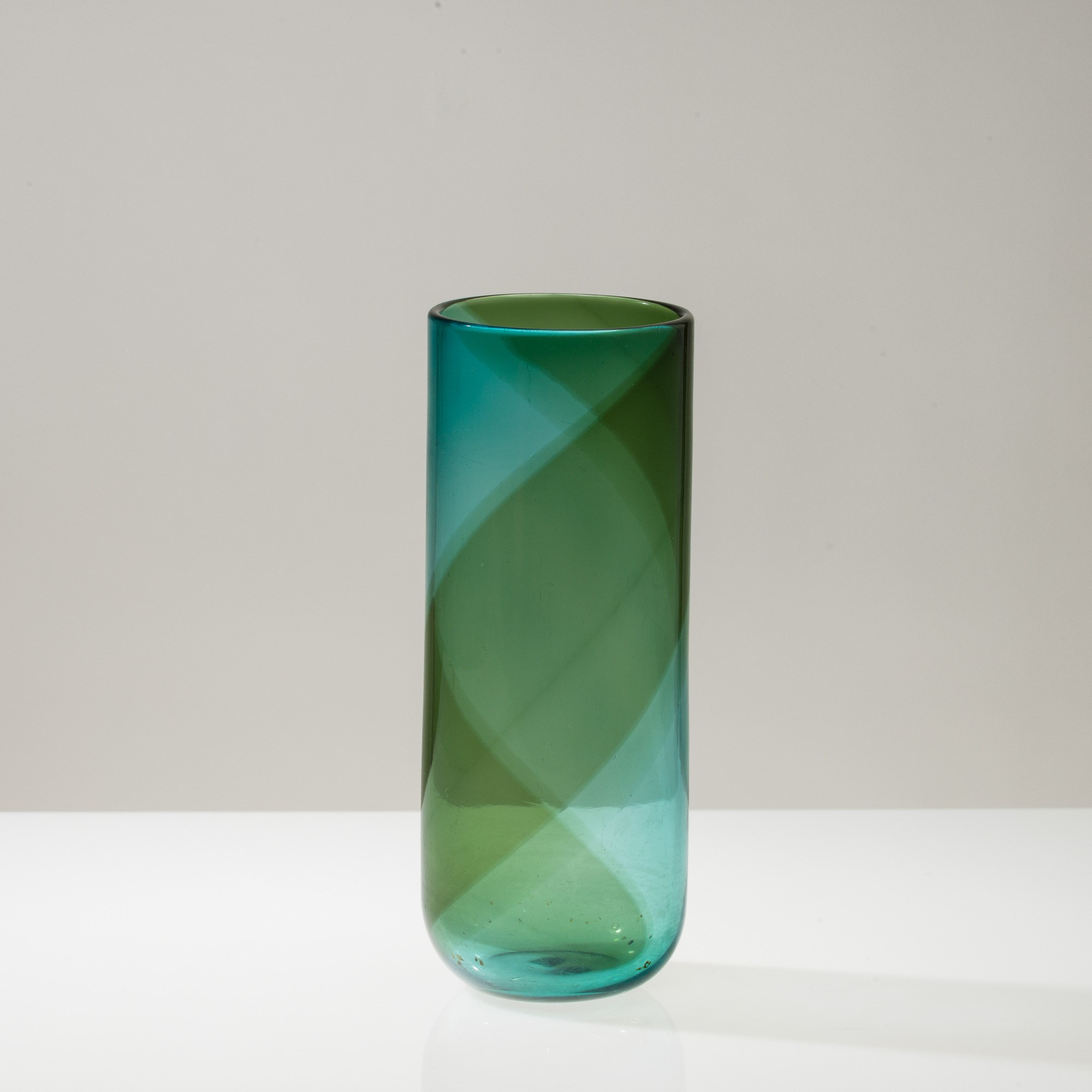Tapio Wirkkala - Vaso cilindrico della serie Coreani in vetro soffiato