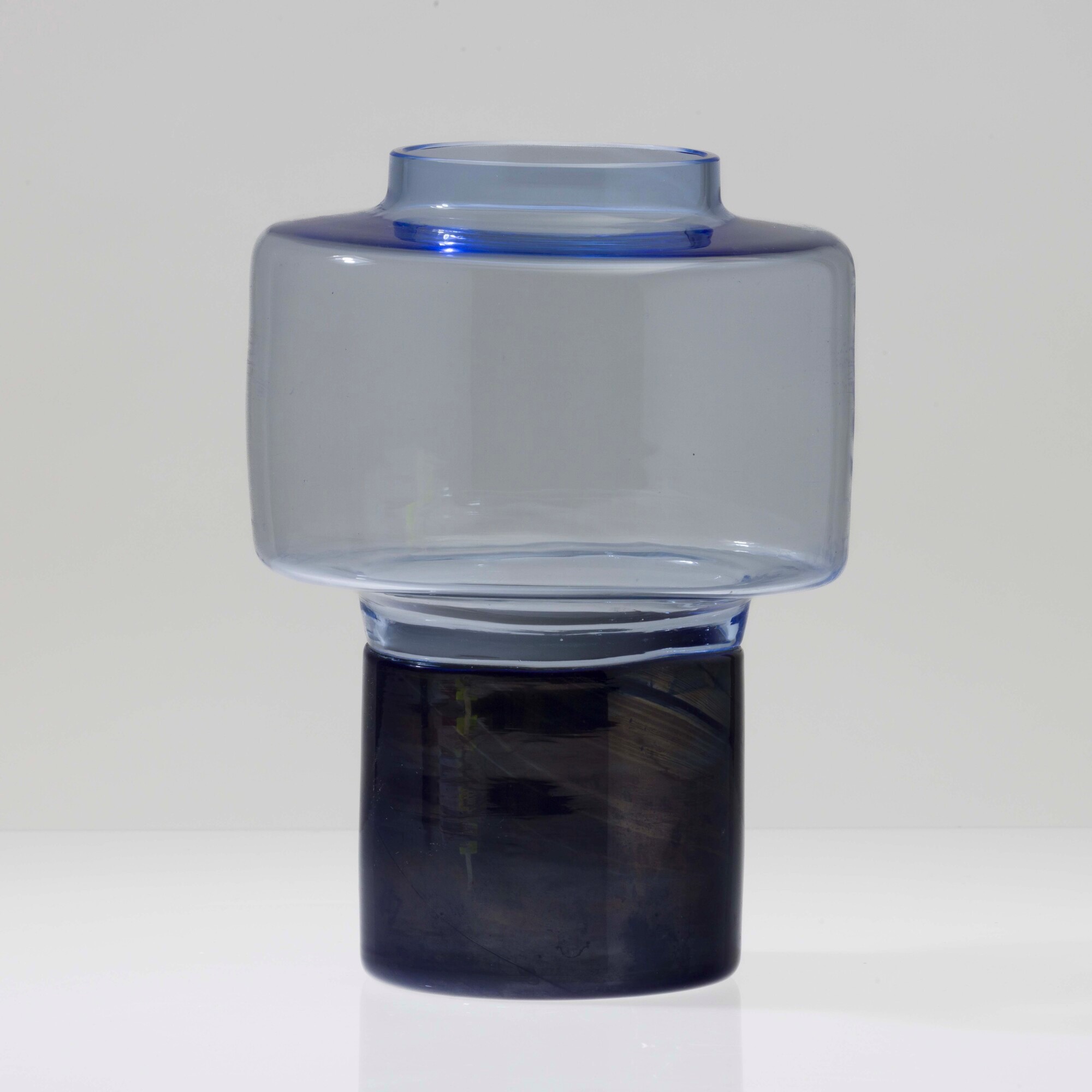 Venini, Vaso prototipo in vetro soffiato a incalmo, Murano, circa 1970