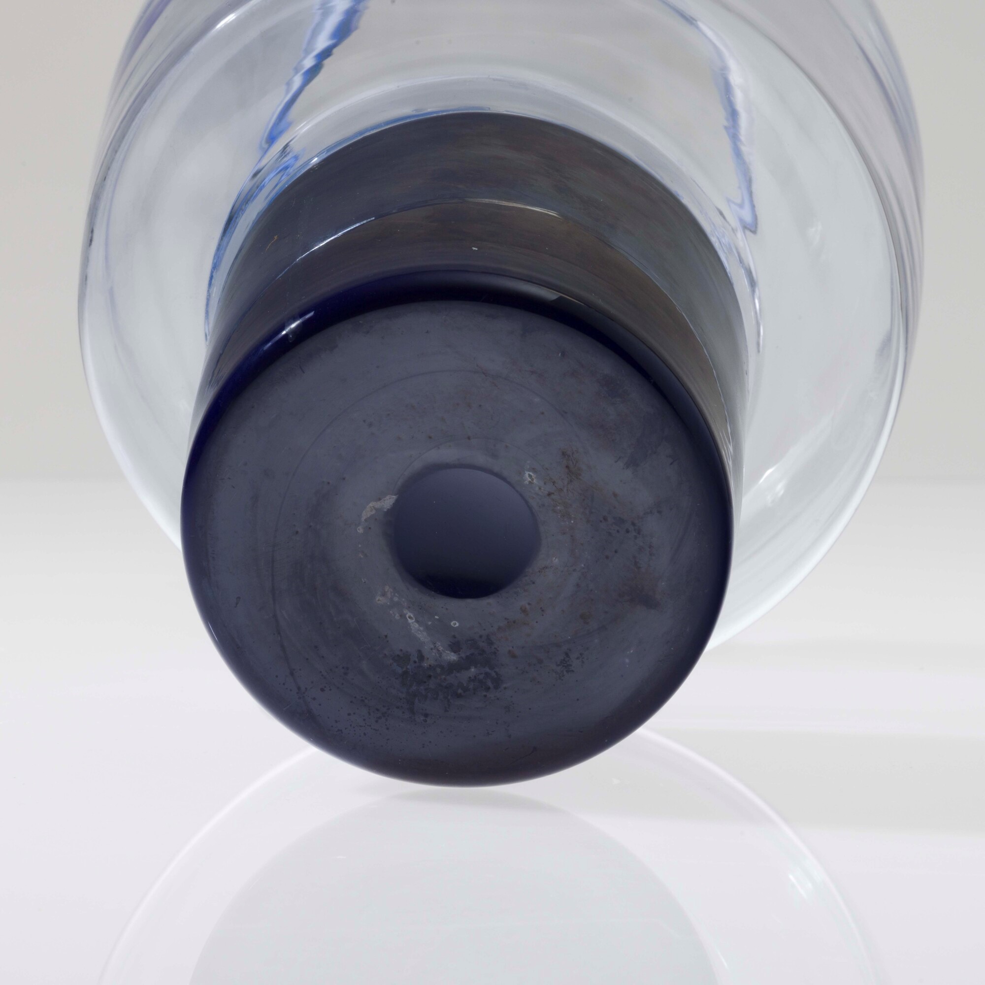 Venini, Vaso prototipo in vetro soffiato a incalmo, Murano, circa 1970