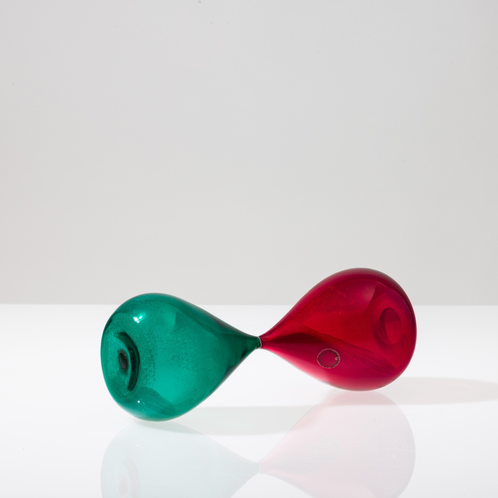 Venini, Clessidra in vetro soffiato, Murano 1991