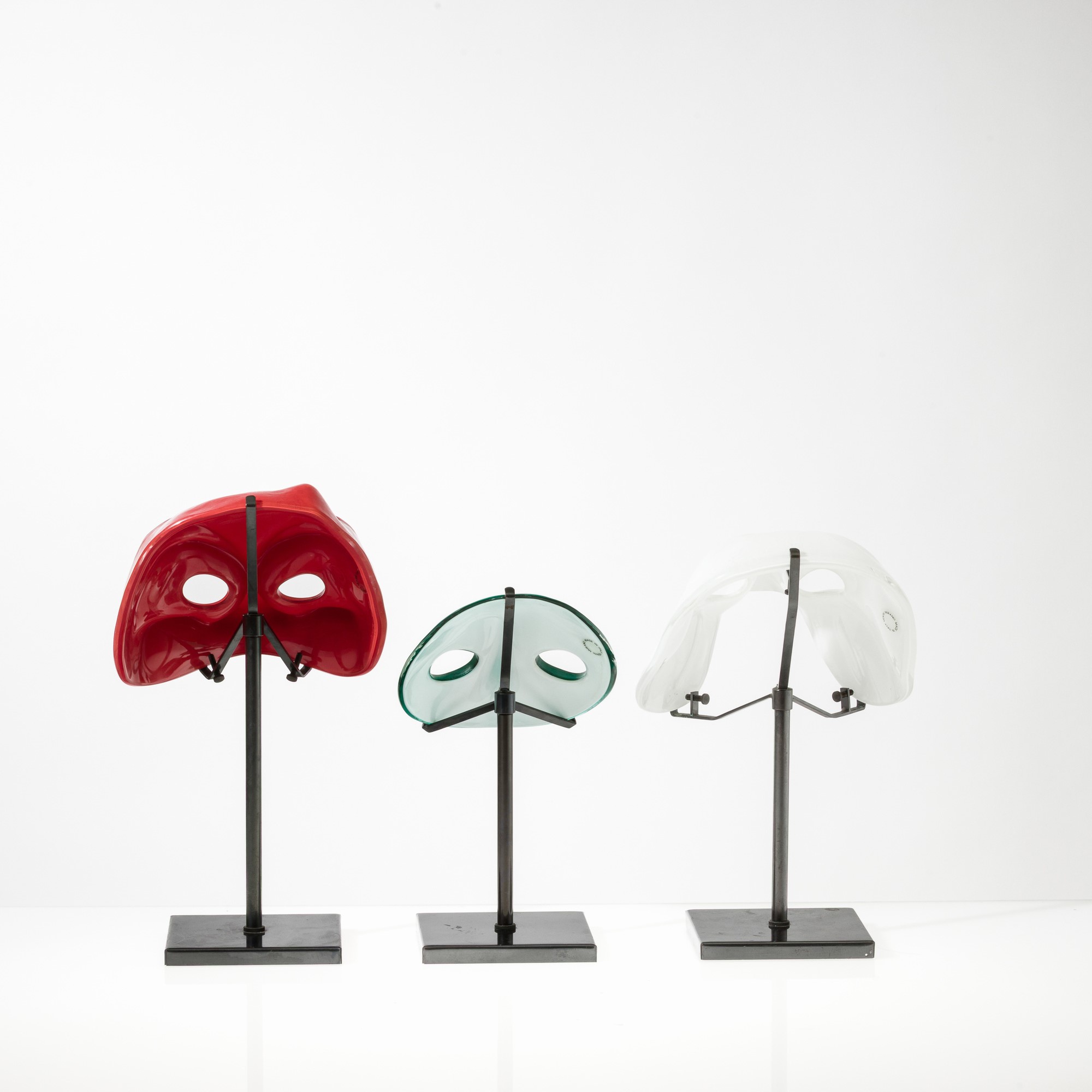 Venini, Collezione di soprammobili in vetro soffiato, 1985-1990