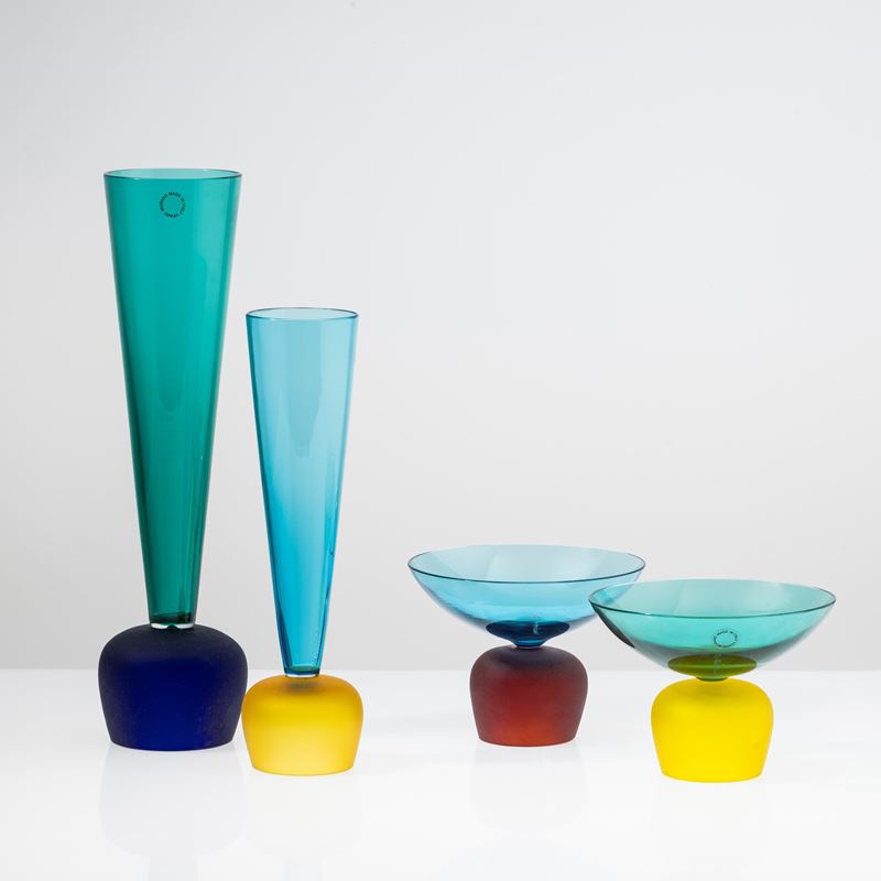 Venini, Murano 1996 -2002  - Auction Venini 1970-2020: 250 glass pieces from a private collection in Milan - Cambi Casa d'Aste