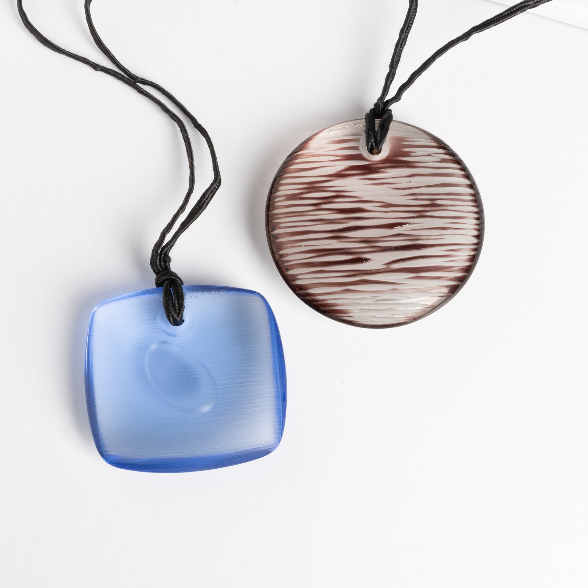 Giorgio Vigna - Talismani in vetro soffiato policromo, Murano 1999