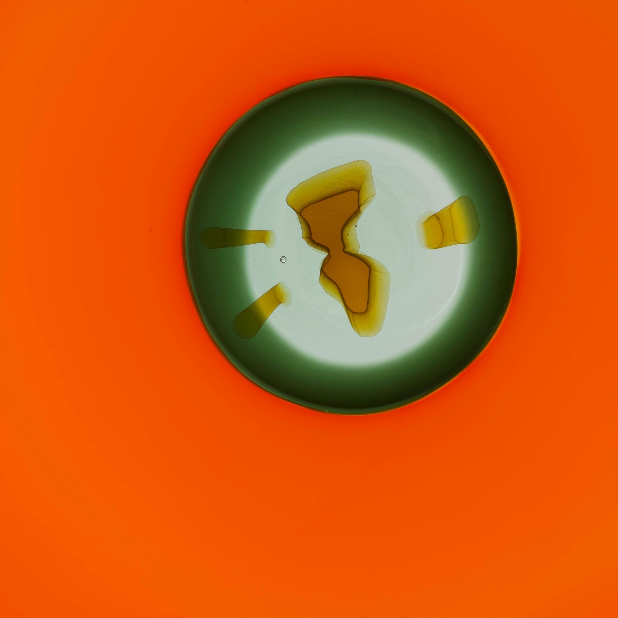 Laura Diaz De Santillana - Piatto Terra dalla serie Pianeti, Murano 1995, vetro soffiato