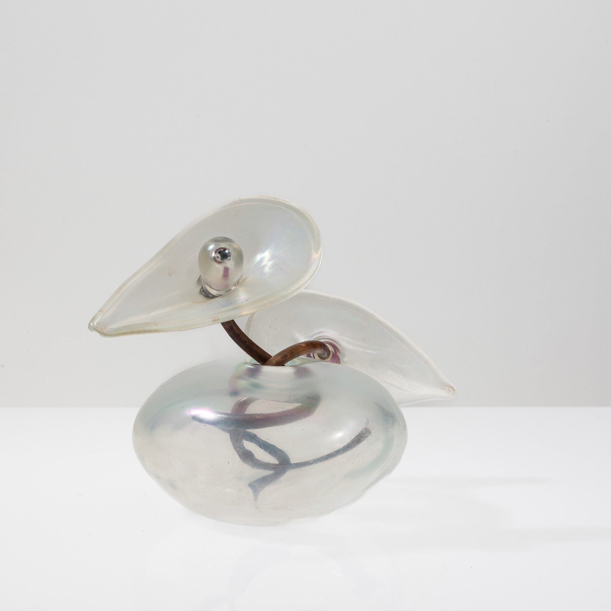 Giorgio Vigna - Vaso della serie Fuochi Iridati, Murano 2008