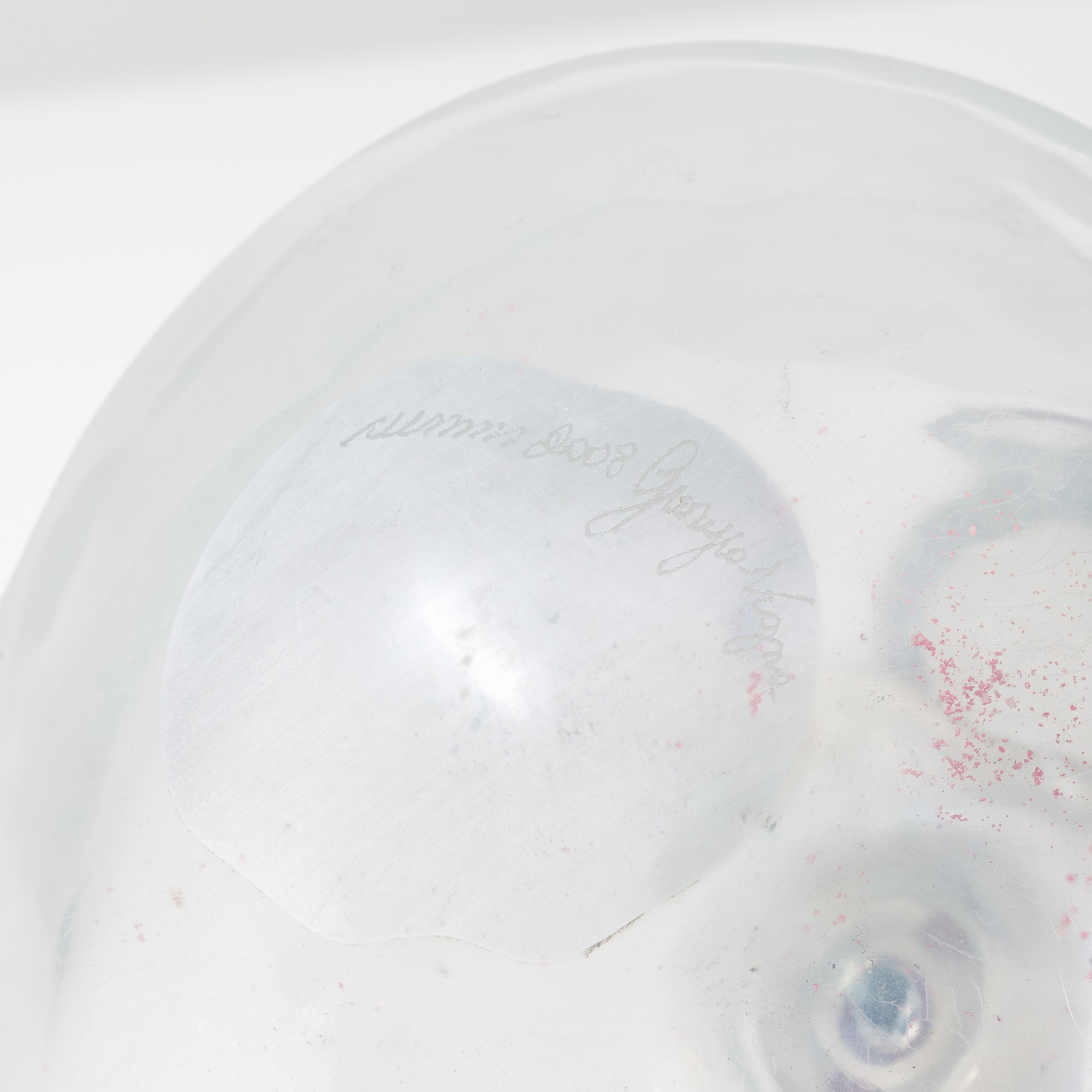 Giorgio Vigna - Vaso della serie Fuochi Iridati, Murano 2008