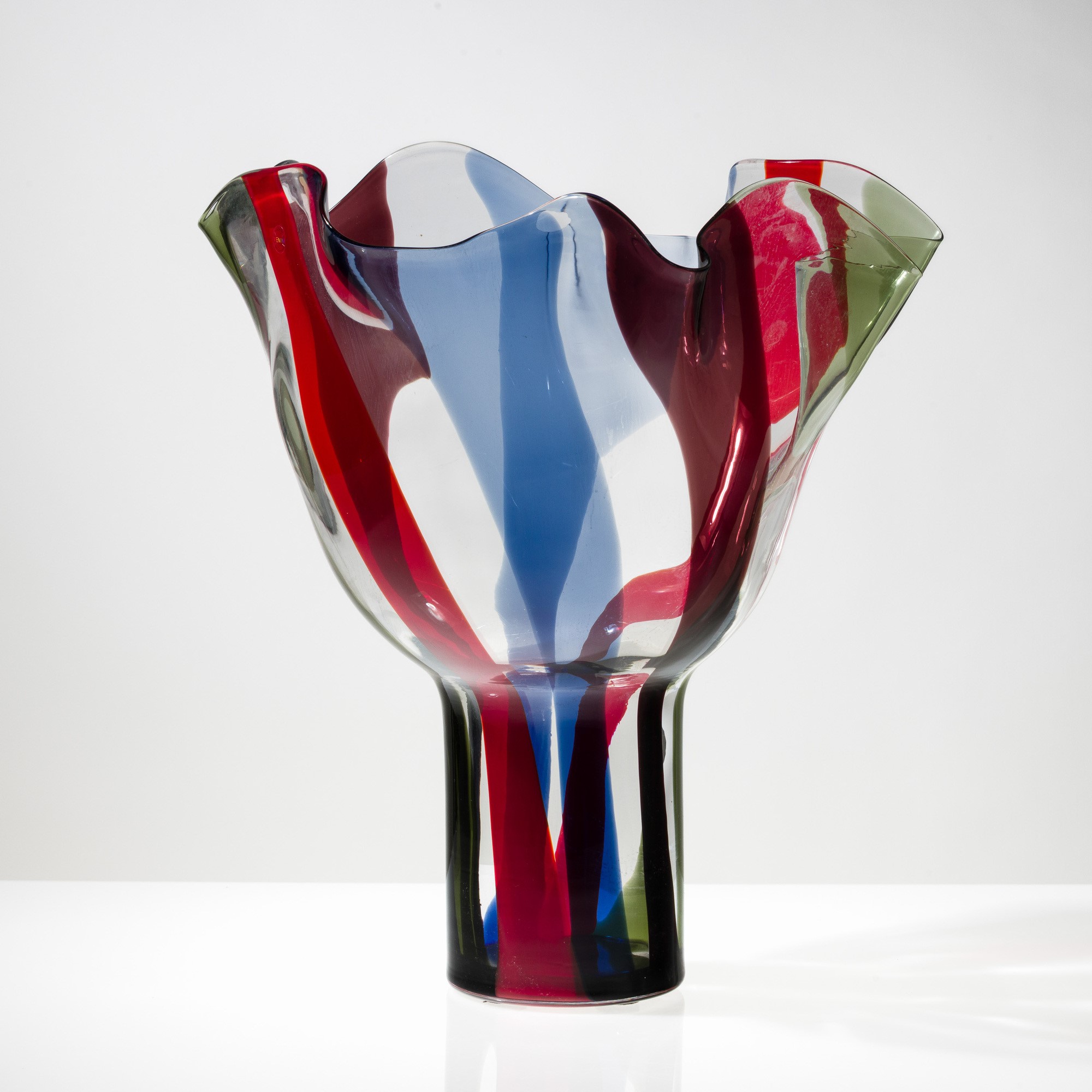 Timo Sarpaneva - Vaso Kukinto in vetro soffiato, Murano 2016