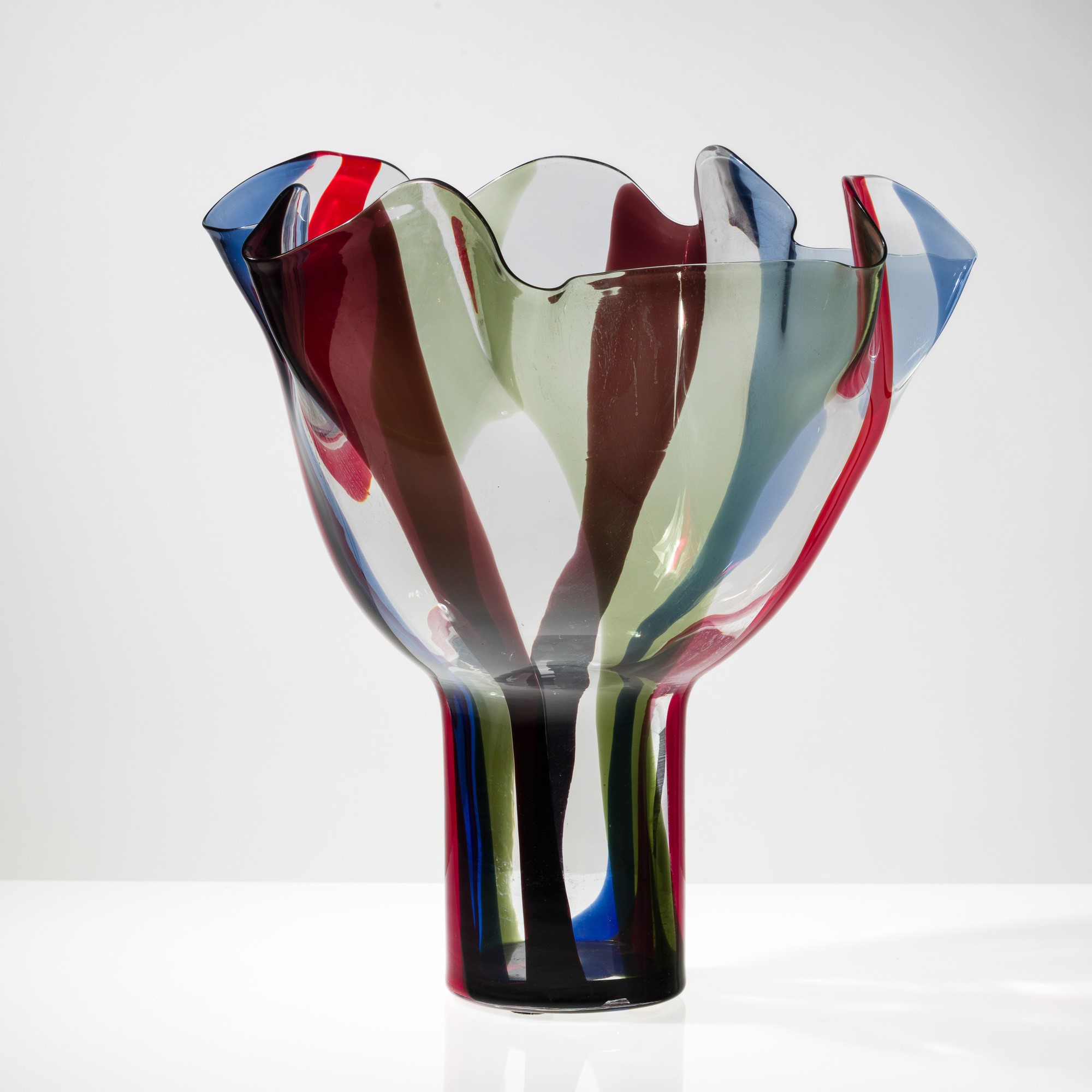 Timo Sarpaneva - Vaso Kukinto in vetro soffiato, Murano 2016