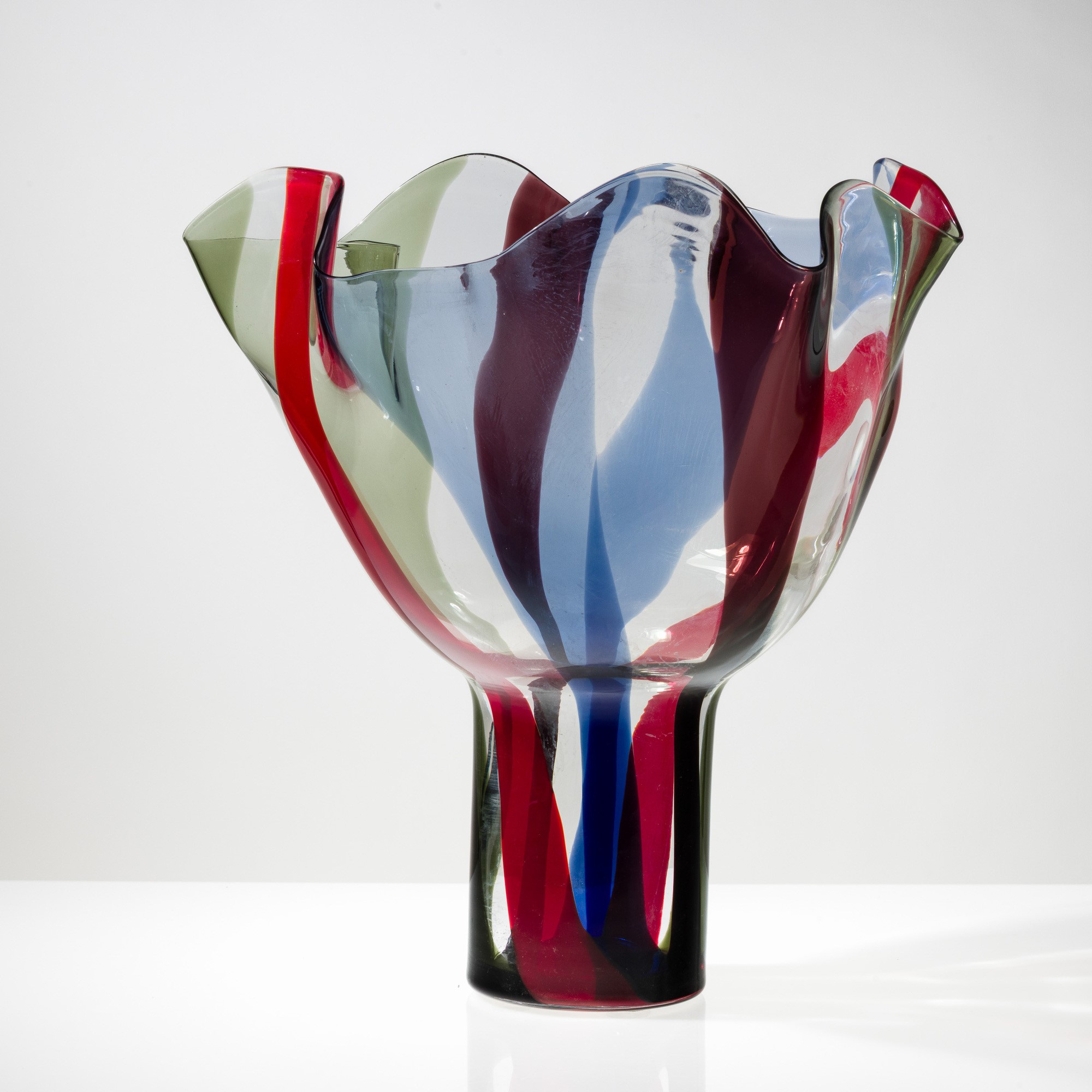 Timo Sarpaneva - Vaso Kukinto in vetro soffiato, Murano 2016