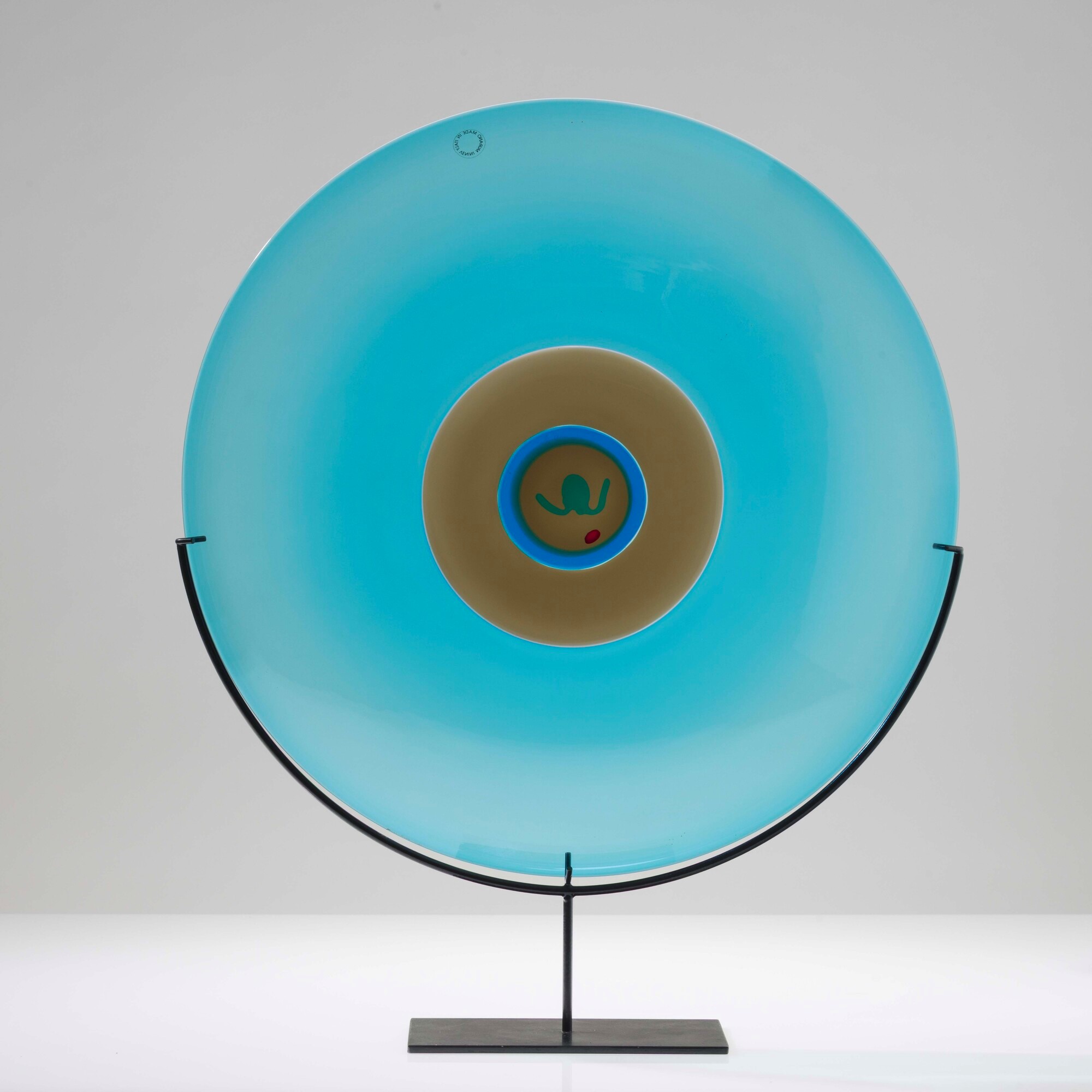 Tapio Wirkkala - Piatto della serie "Piatti" in vetro soffiato, 1991