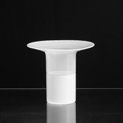 Vaso cilindrico serie Filigrane, 1985