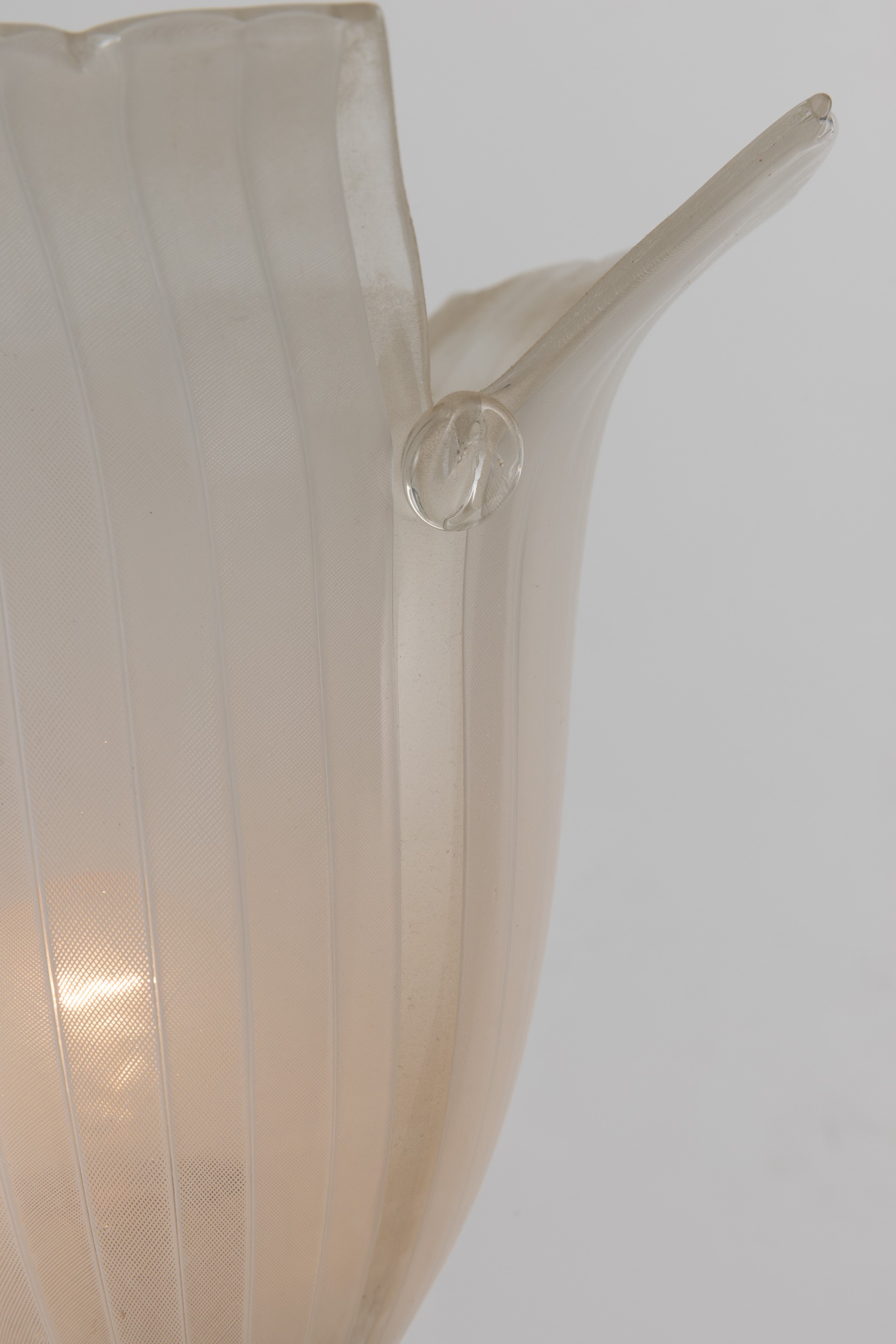 Venini, Piantana serie Trine in vetro soffiato, circa 1980
