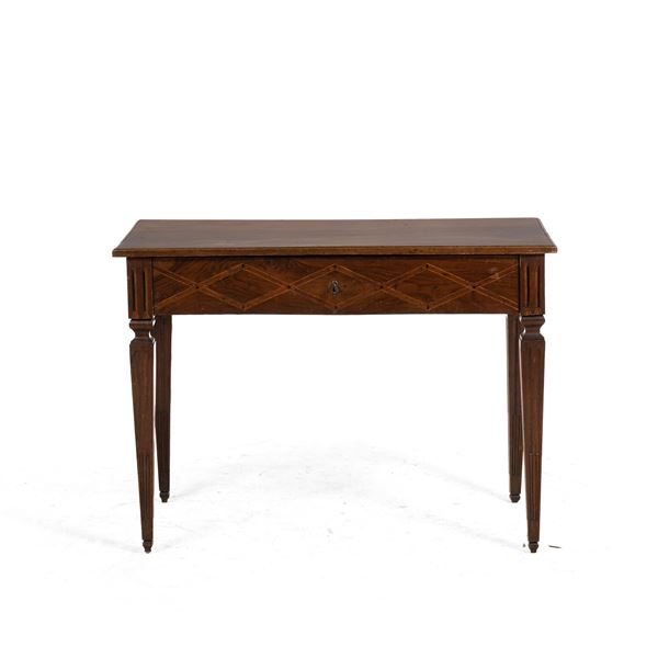 Scrivania intersiata Luigi XVI. XVIII-XIX secolo