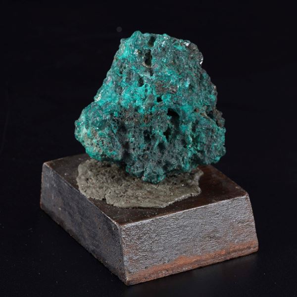 Dioptasio su base in legno