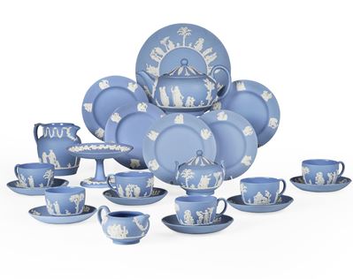 Servizio da Tè Inghilterra, Manifattura Wedgwood, Metà del XX Secolo Circa