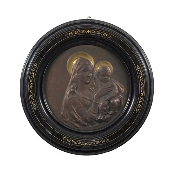 Scuola del XX secolo Madonna col Bambino