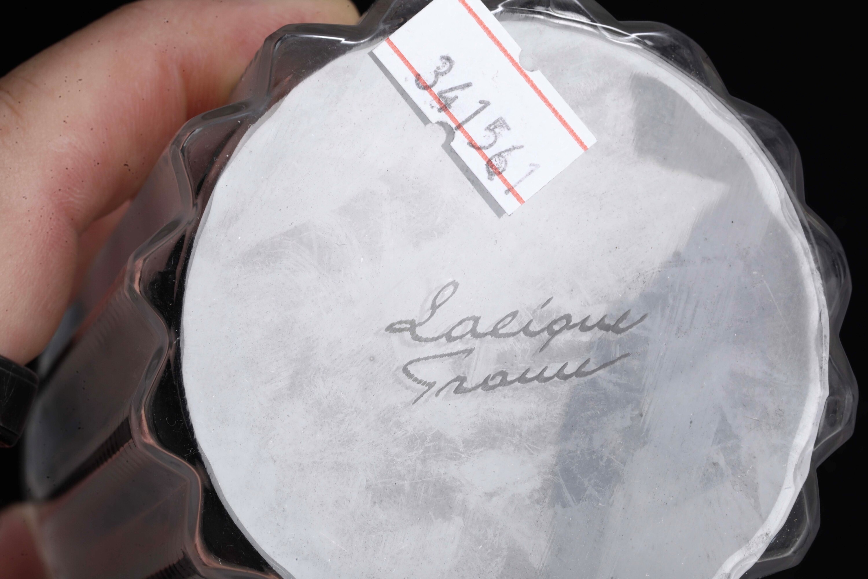 Servizio da Aranciata "jaffa" Francia, Manifattura Lalique, Modello del 1931