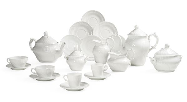 Servizio da caffè e da tè “Vecchio Ginori” Doccia, Manifattura Richard Ginori, XX secolo 