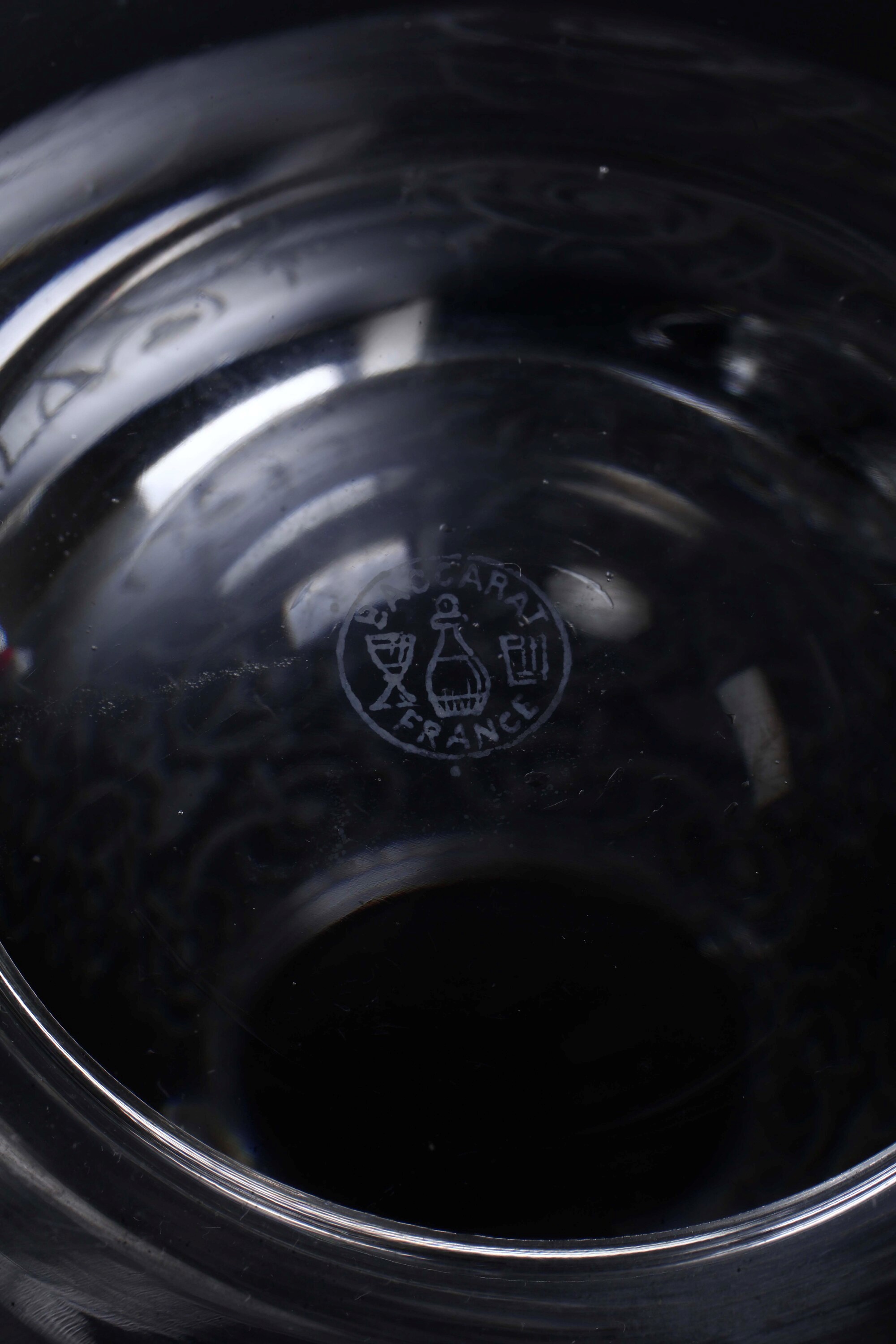 Tre Caraffe "michelangelo" Francia, Manifattura Baccarat, XX Secolo