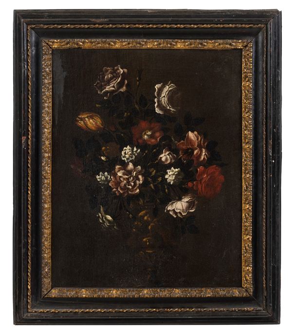 Natura morta con vaso di fiori