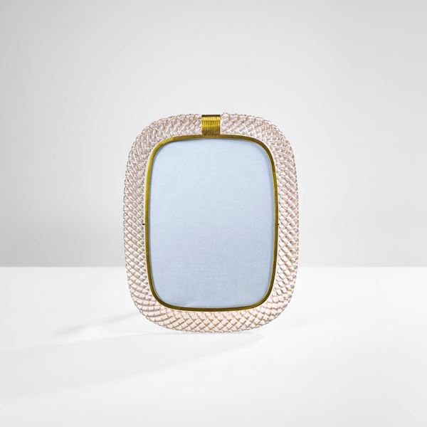 Venini - Portafoto in vetro di Murano.