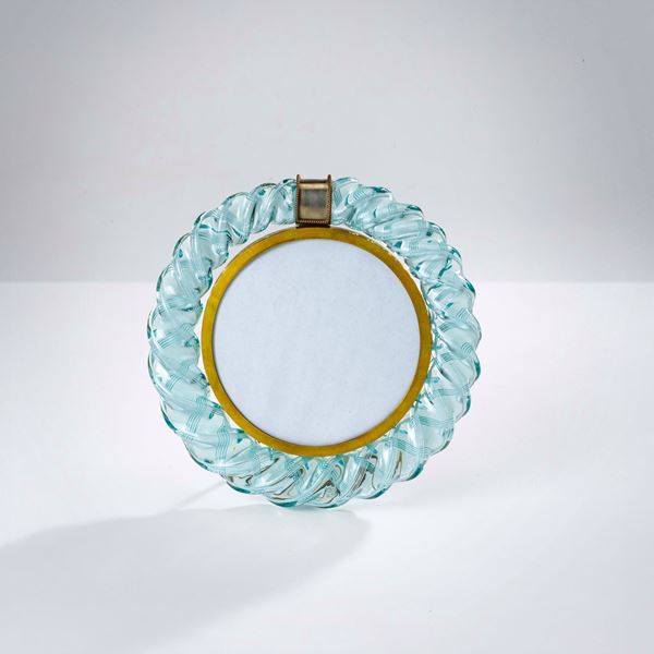 Porta foto in vetro di Murano.