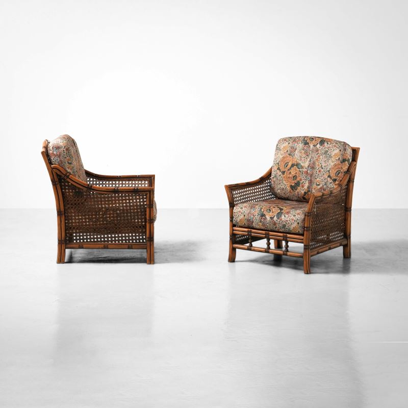 Giorgetti : Due poltrone  - Auction Design Lab - Cambi Casa d'Aste