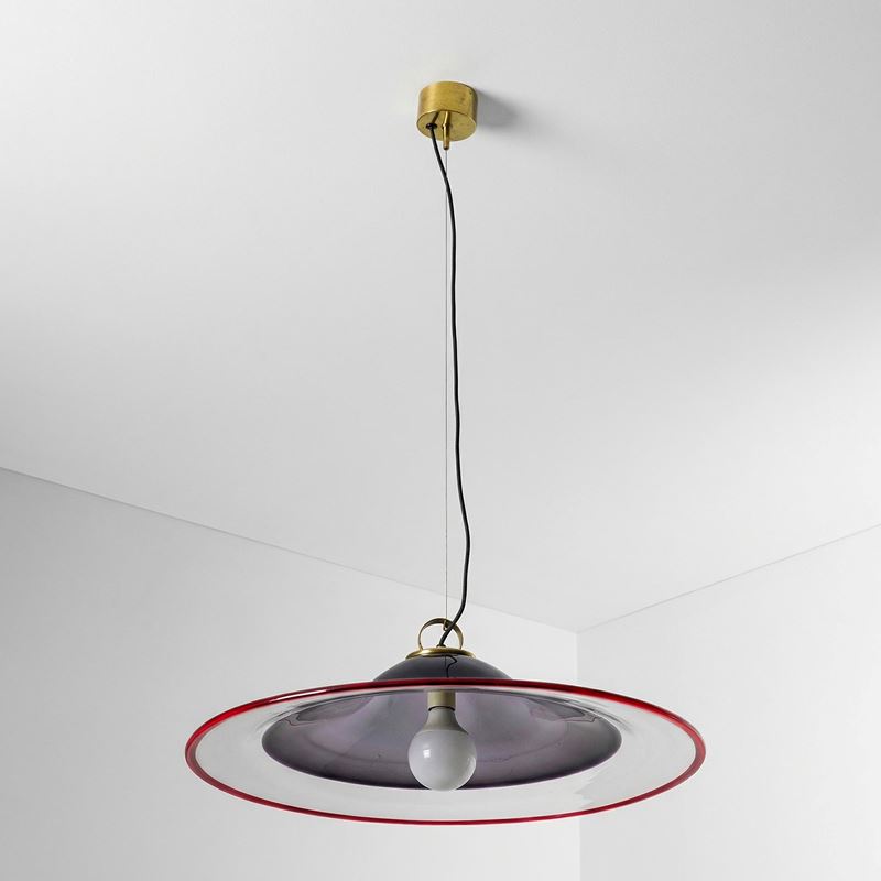 Lampada a sospensione  - Asta Arredi del XX secolo - Cambi Casa d'Aste