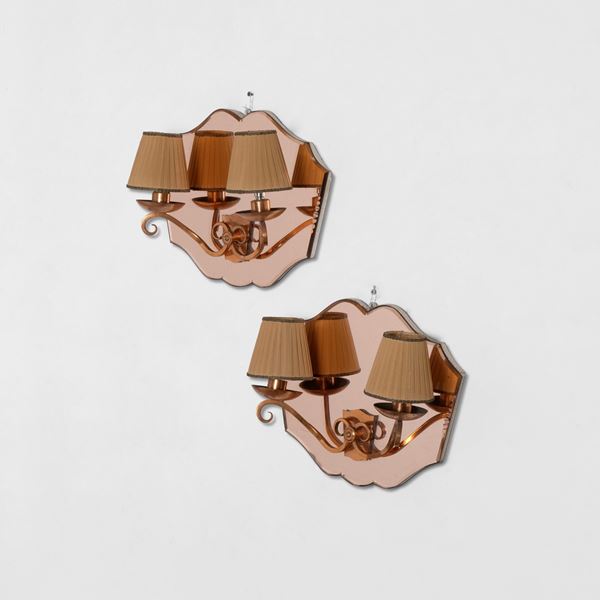 Due lampade da parete